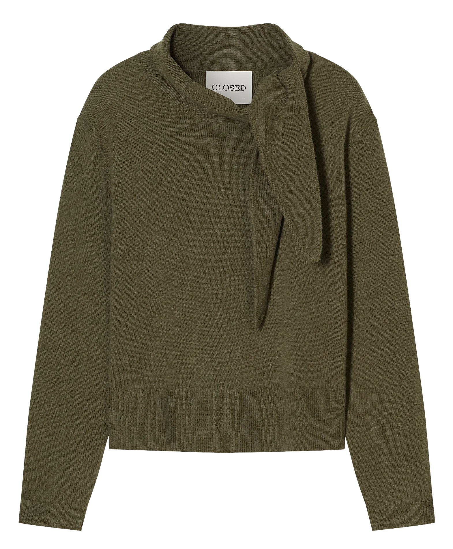 Pull oversize en laine CLOSED Vert