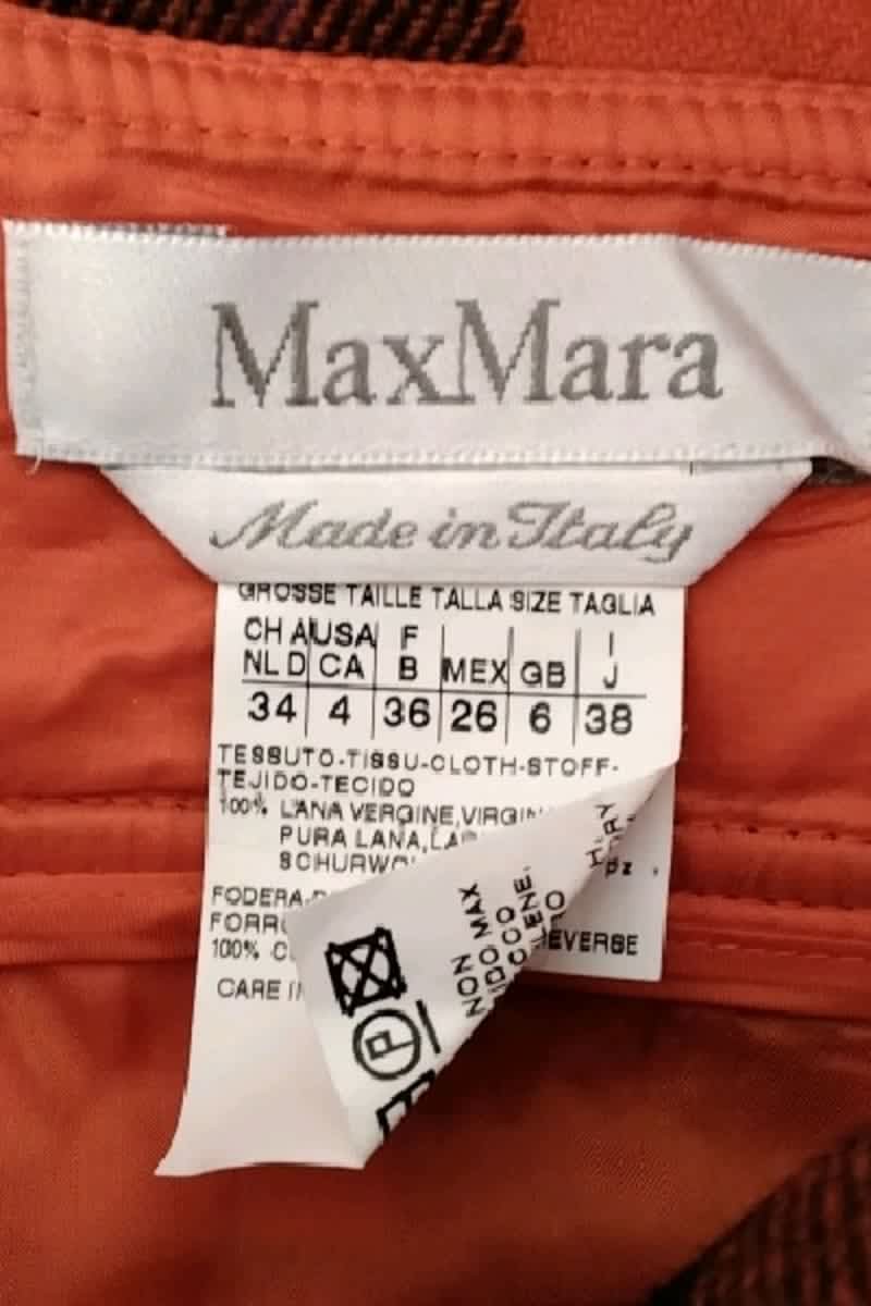 Mini skirt MAX MARA - Seconde Main Red