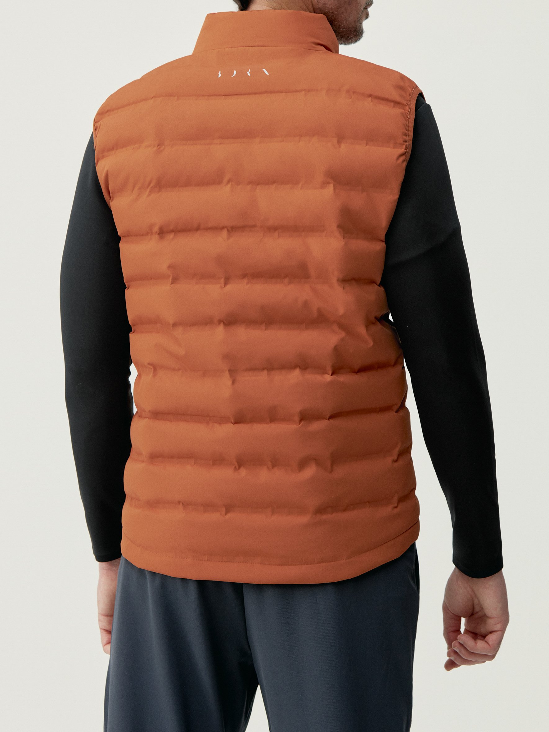 Zip-up performance athleisure sports jacket BORN LIVING YOGA Orange