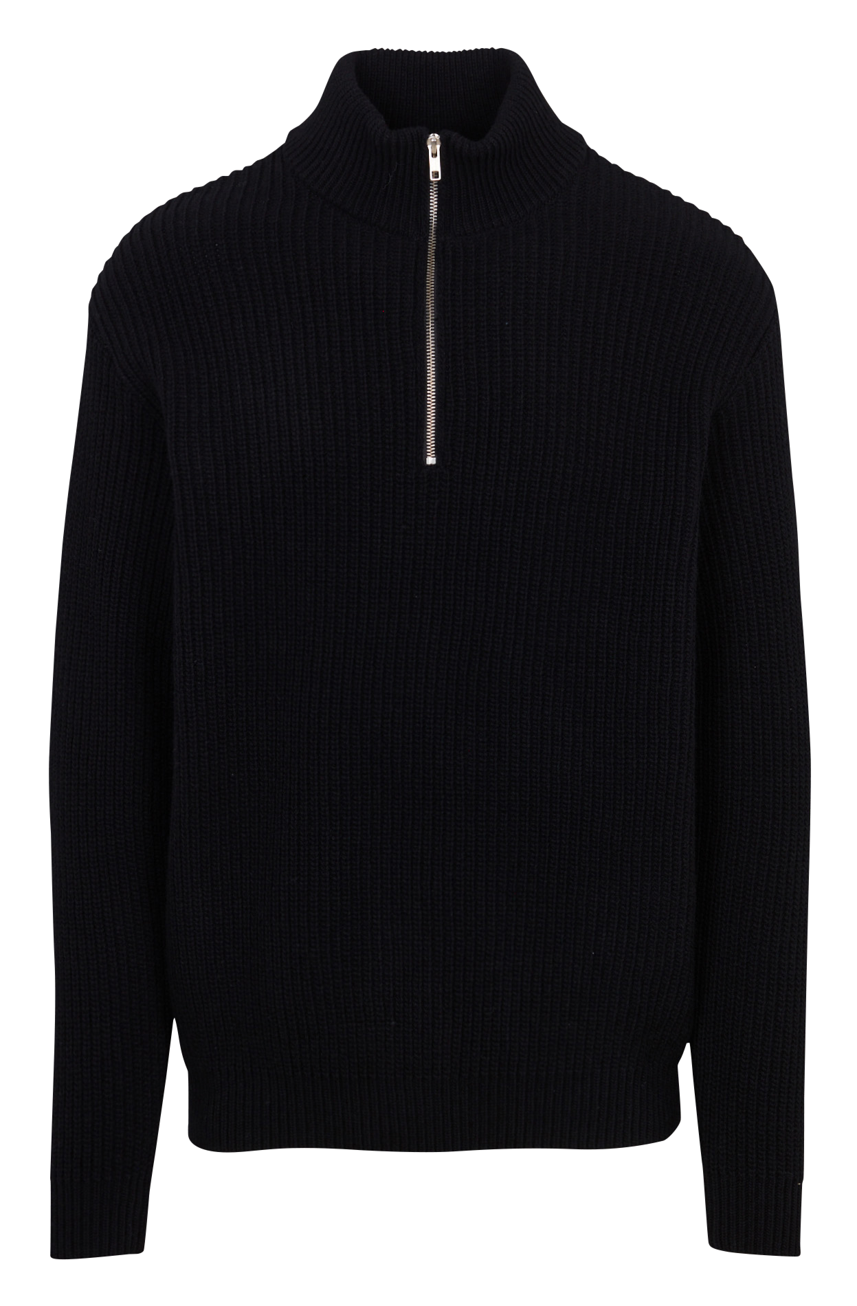 Troyer aus Wolle COLORFUL STANDARD Schwarz