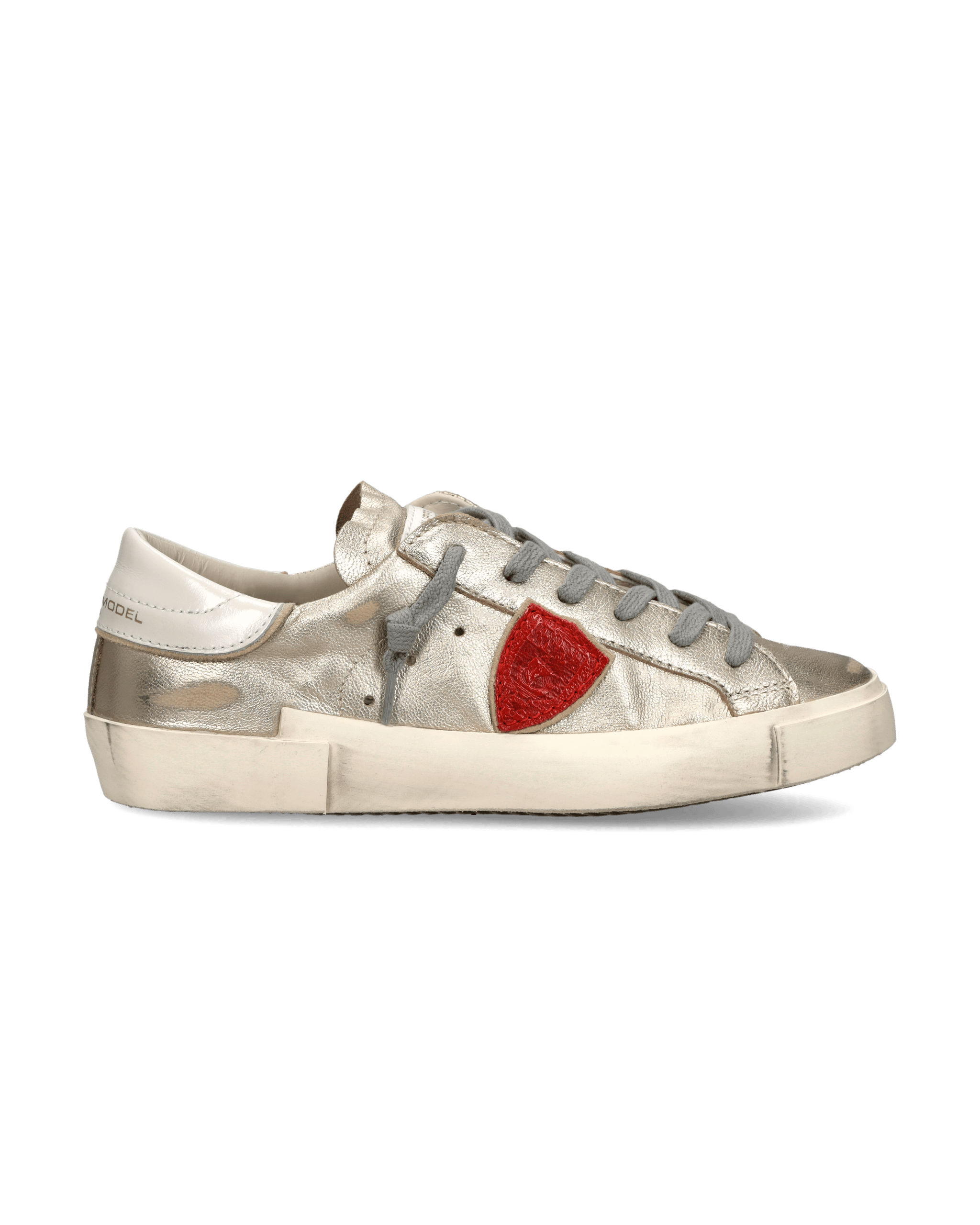 Tennis sneakers. PHILIPPE MODEL Golden