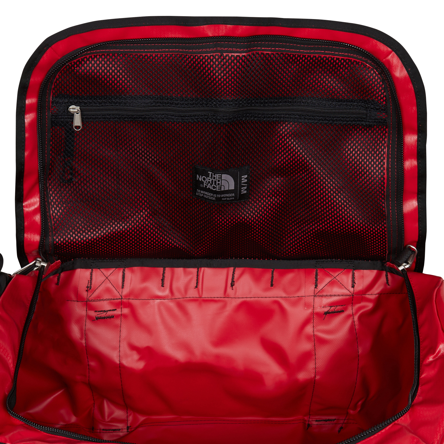 Sac de voyage compacte uni THE NORTH FACE Rouge