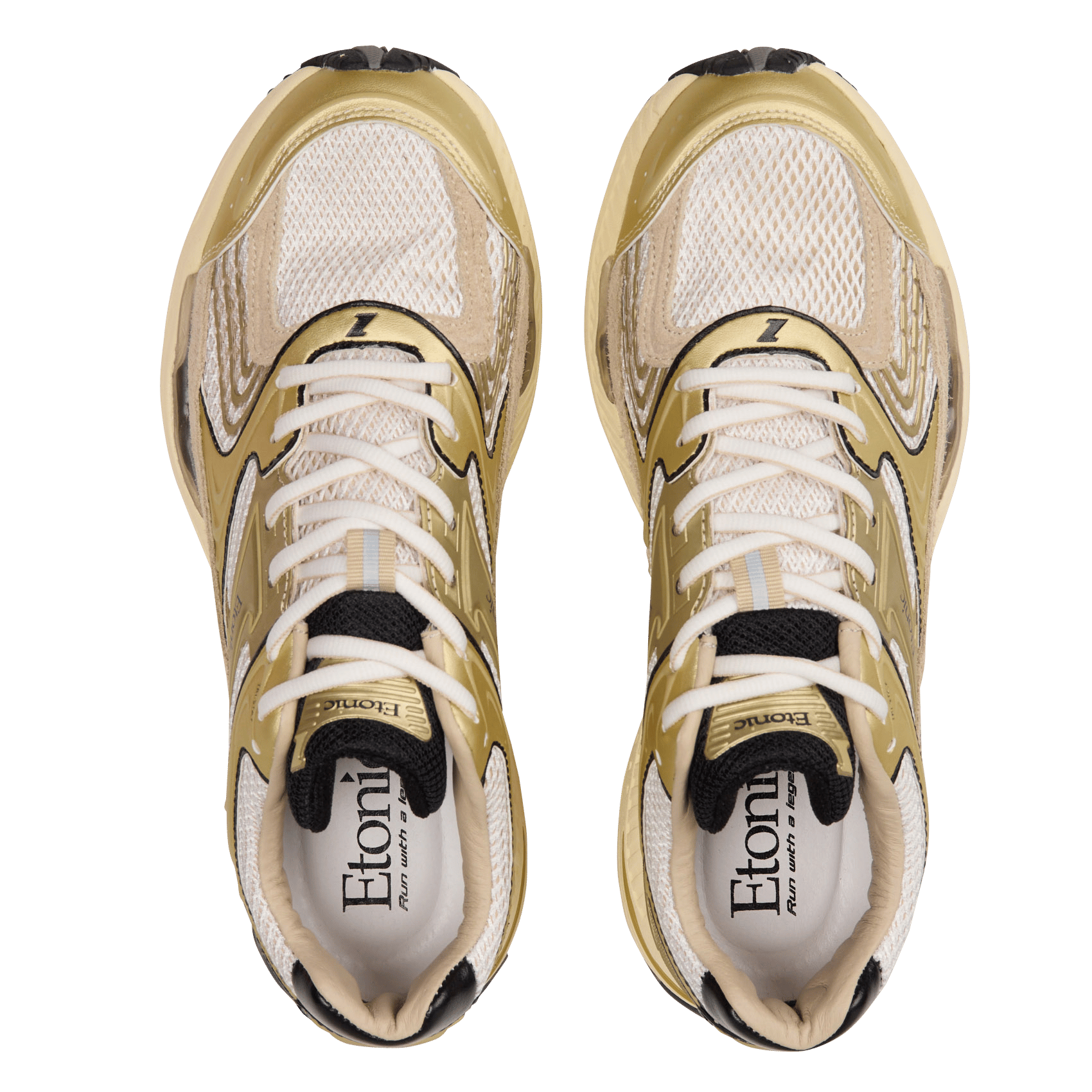 Niedrige Sneaker mit Keilabsatz ETONIC Golden