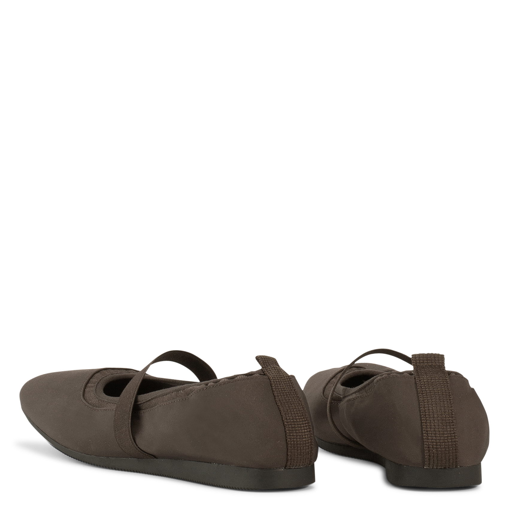 Square-toe ballerina flats VAGABOND Brown