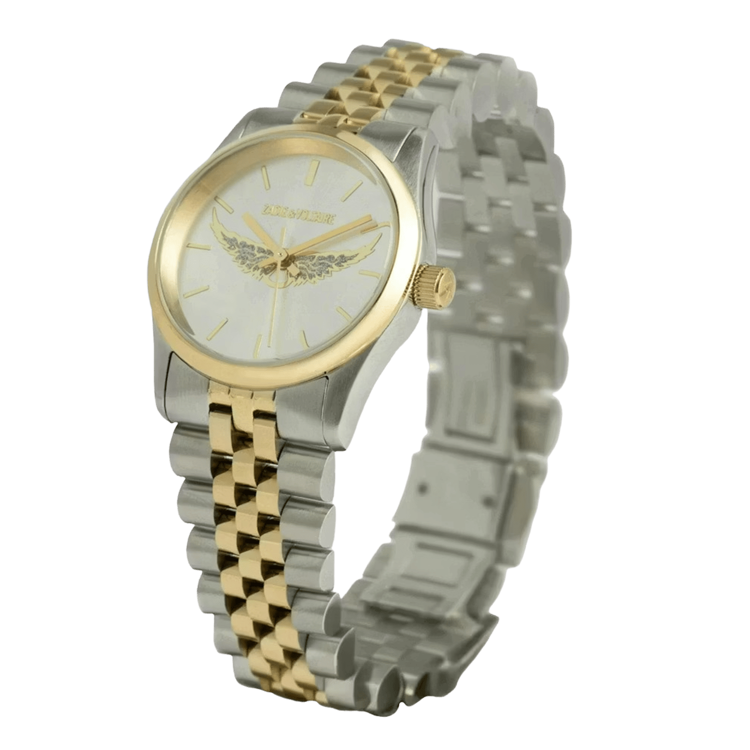 Montre en acier inoxydable ZADIG&VOLTAIRE Doré