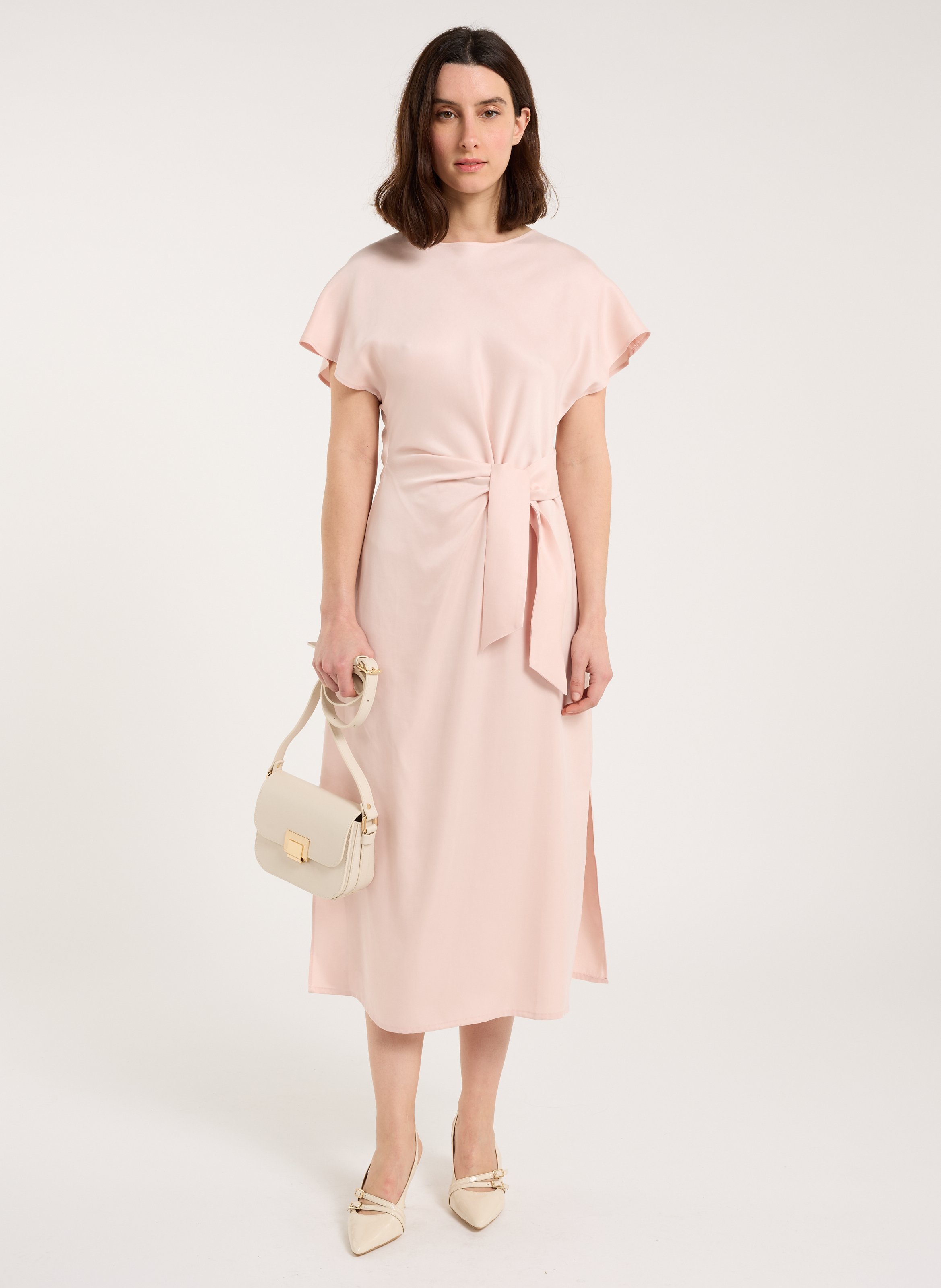 Midikleid SAISON 1865 Rosa