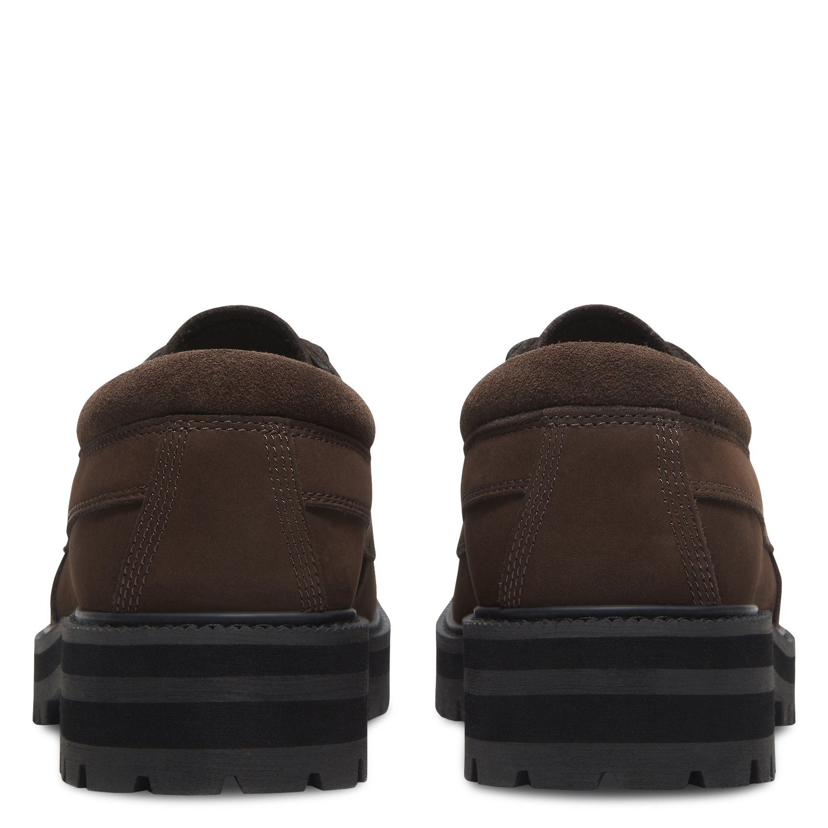 Derbys aus Leder mit Profilsohle TIMBERLAND Braun