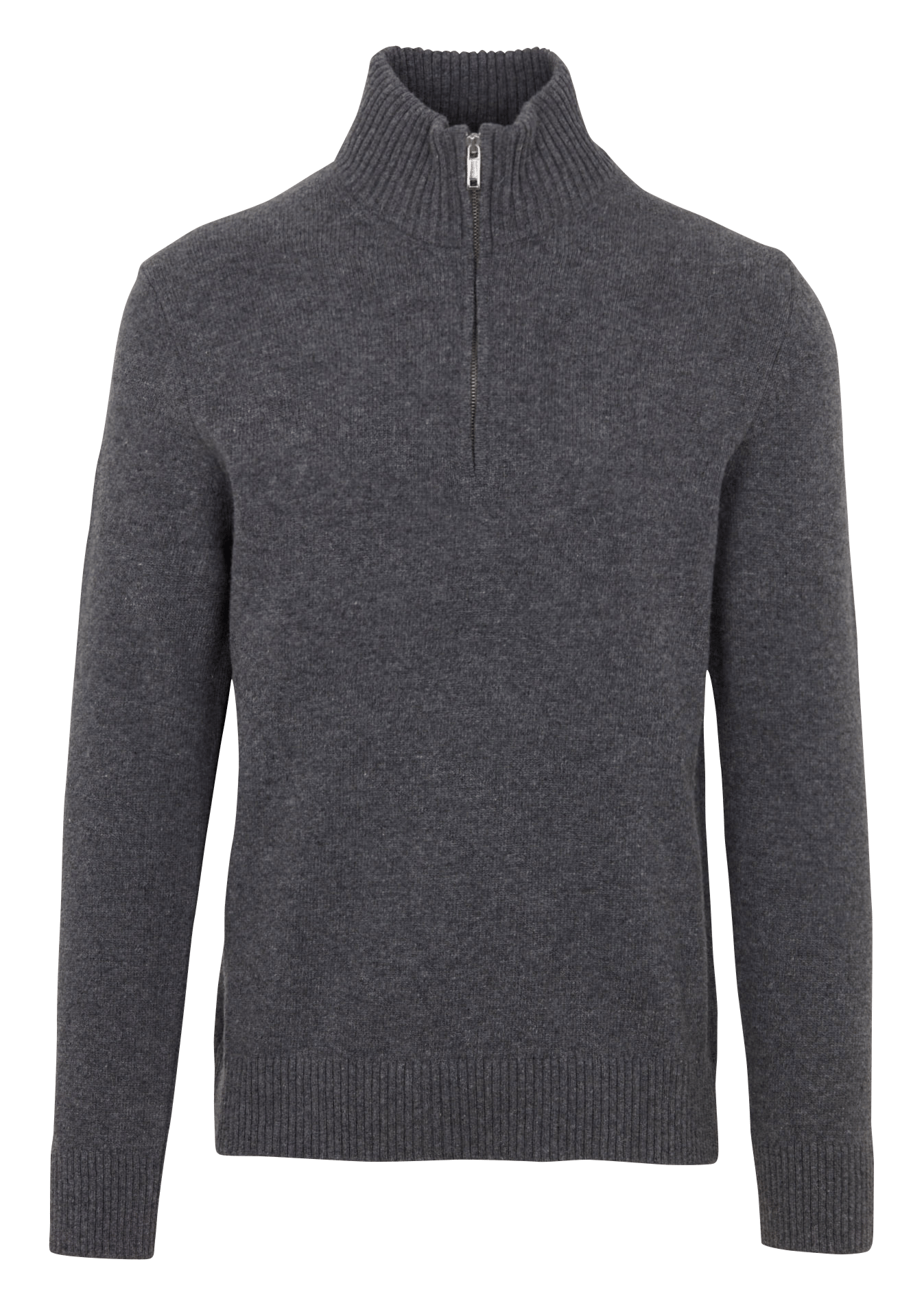Knit wool sweater with cable knit detailing AU PRINTEMPS PARIS Grey