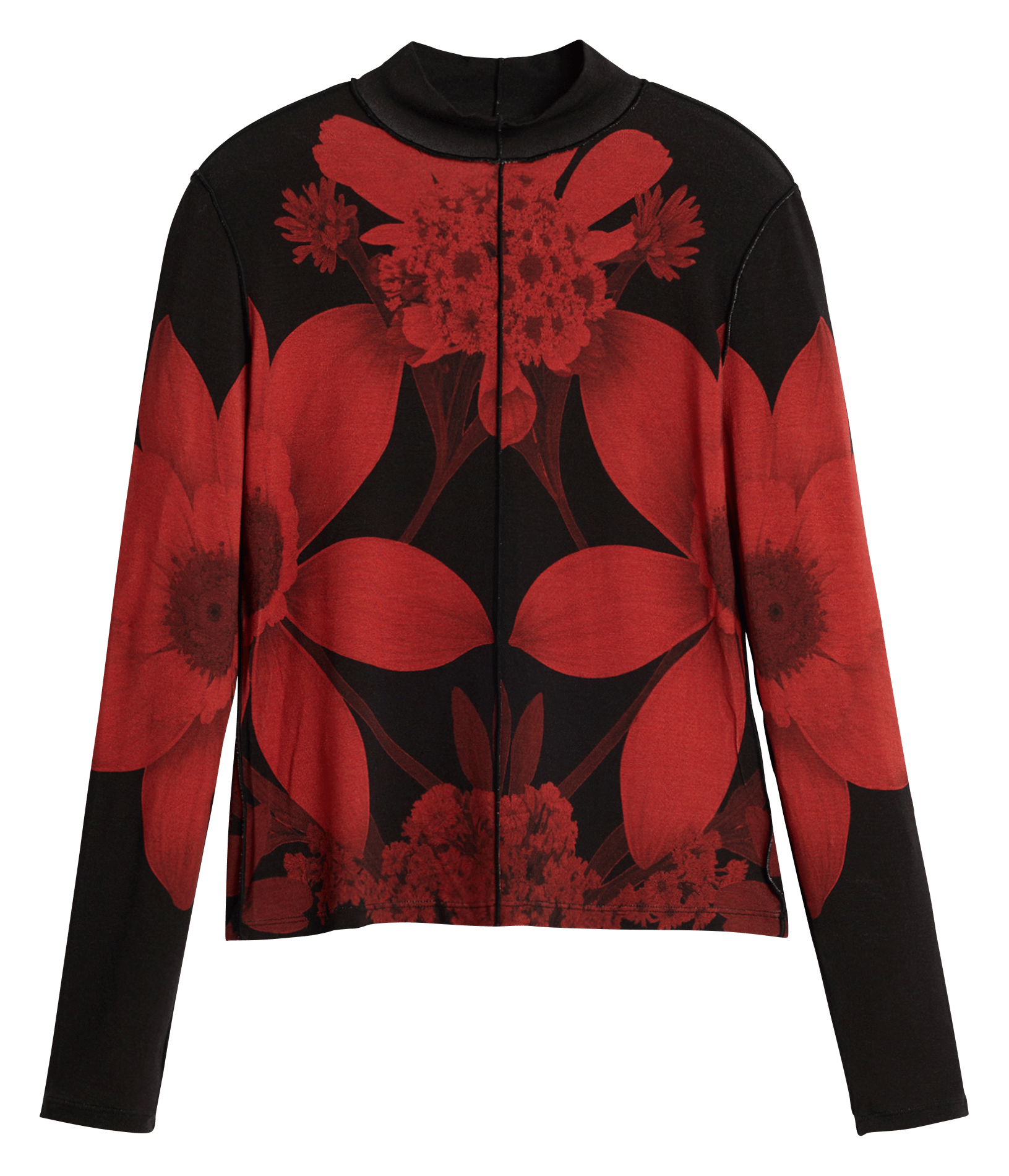 Tee-shirt col rond imprimé DESIGUAL Noir
