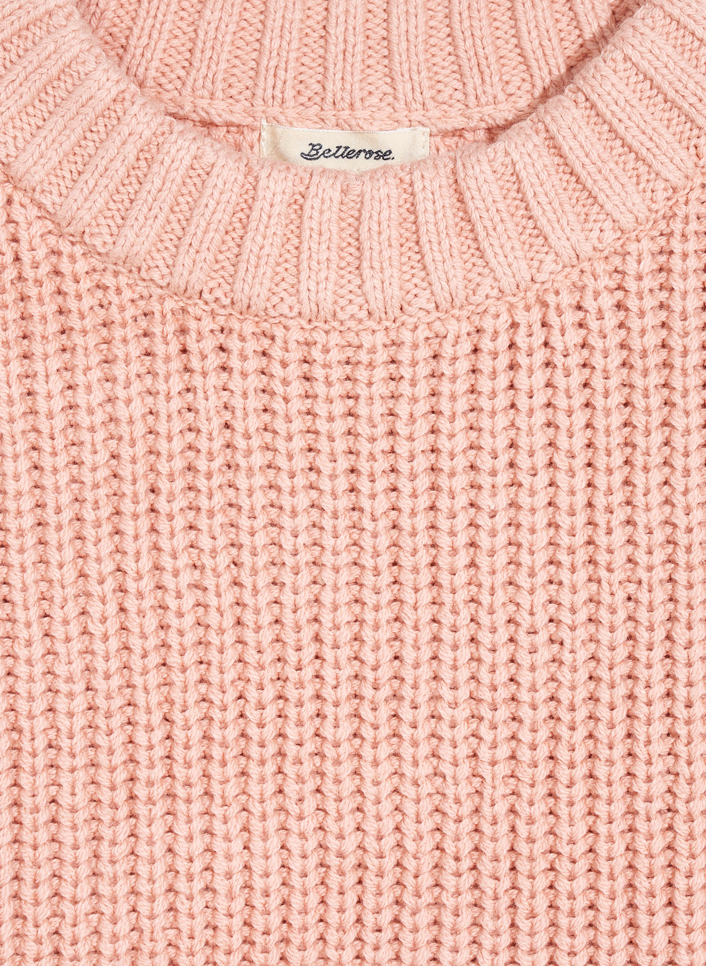 Loose-fit round-neck sweater BELLEROSE Pink