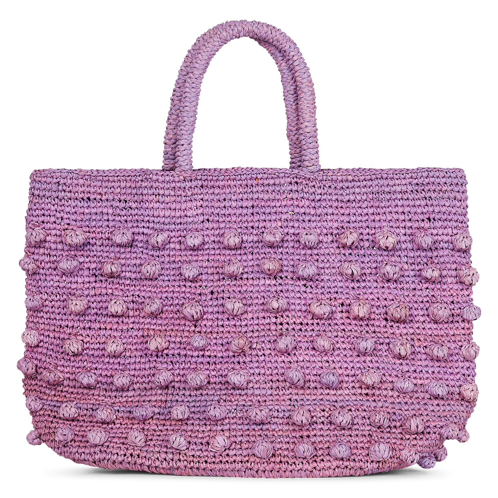 Raffia Handbag Blue Iris Camalya Women Place des Tendances