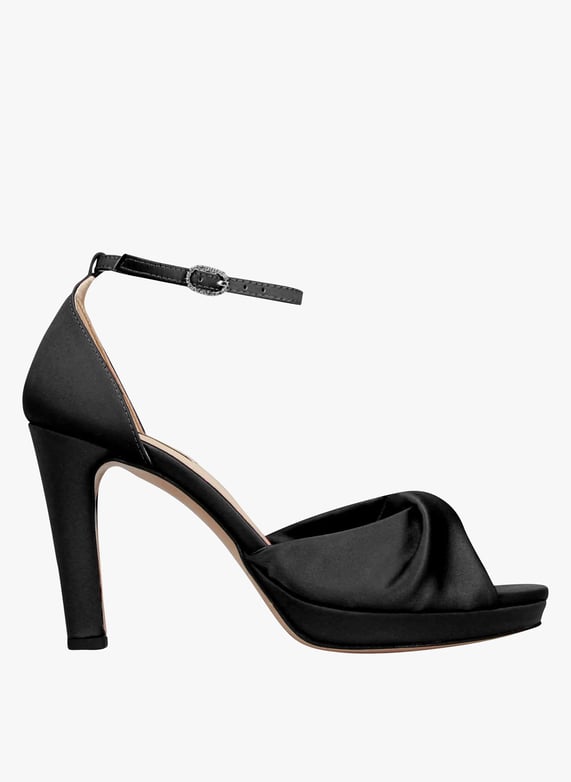 Sandales a Talon En Coton Melange Joy Noir Repetto Femme V4174SATD 410 NOIR Place des Tendances Belgique