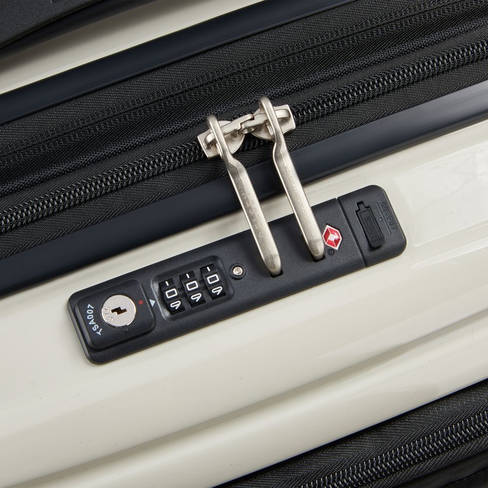 Rigid cabin suitcase DELSEY PARIS White