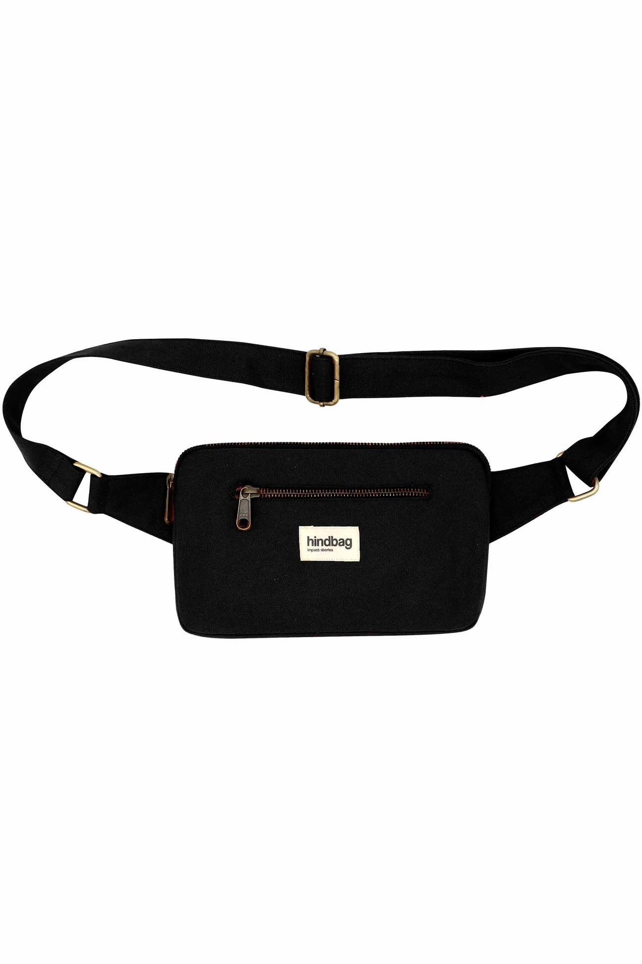 Cotton waist bag HARRY Noir