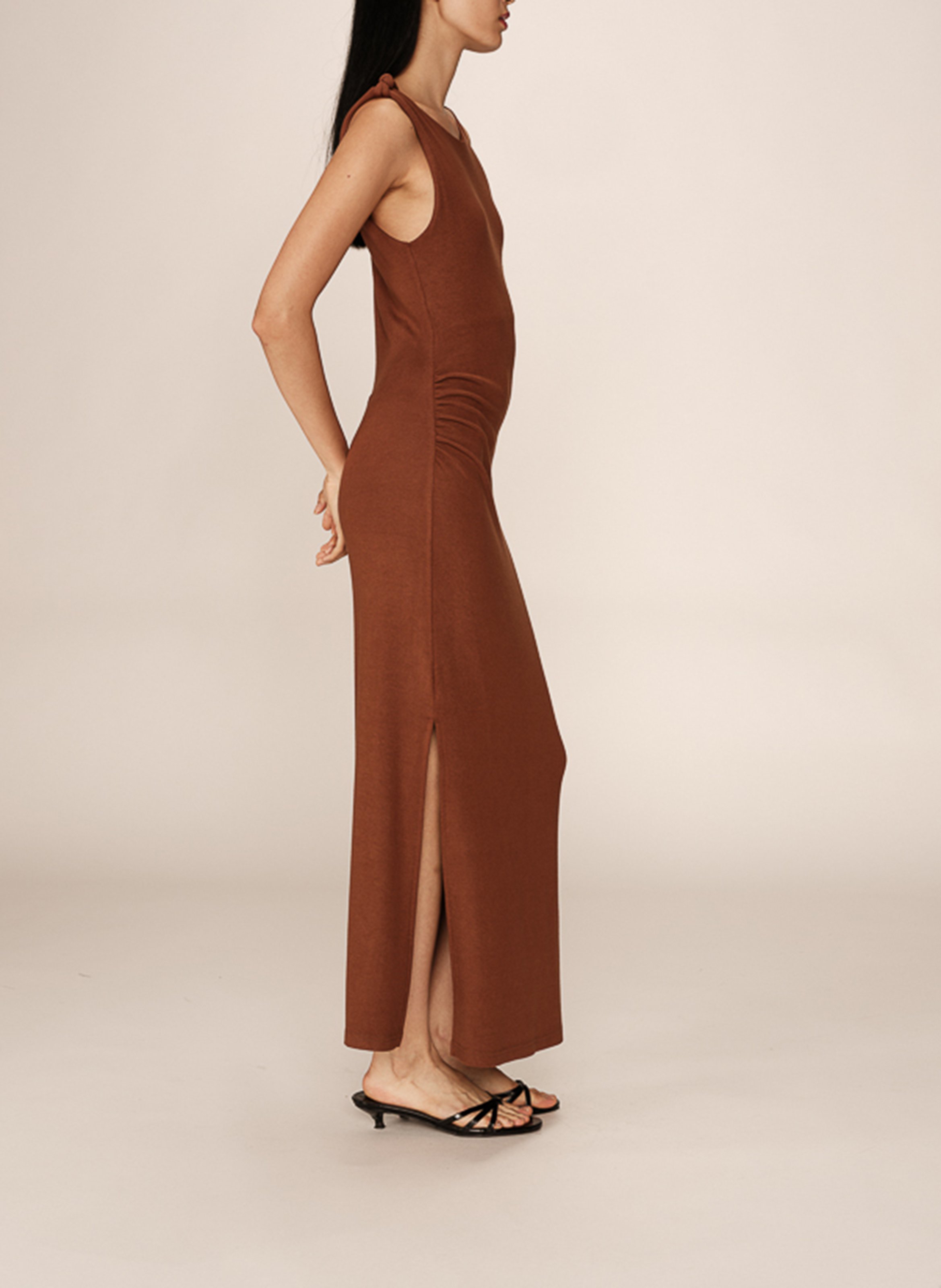 Hooded sweatshirt GRACE ET MILA Brown