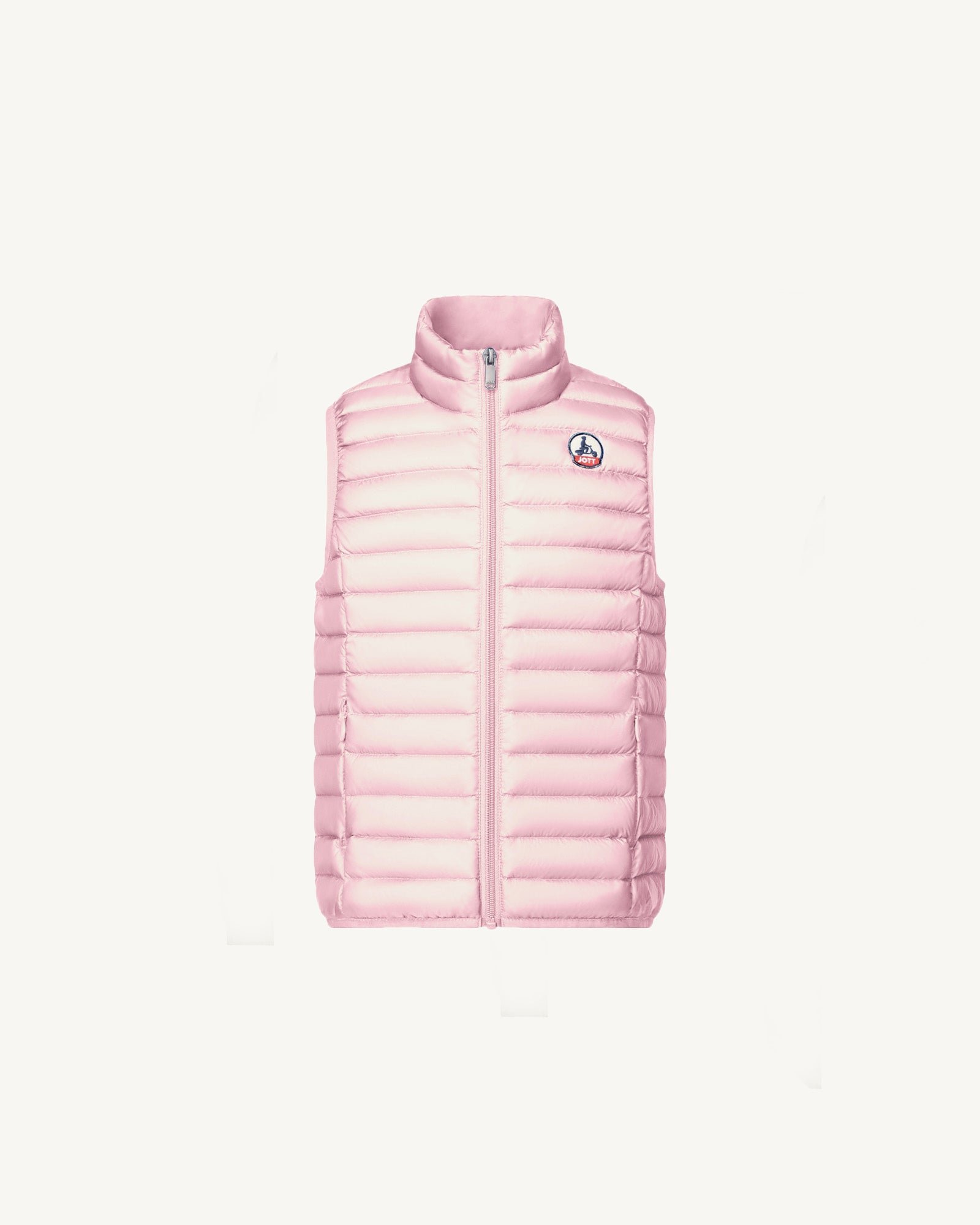Zoe children's sleeveless puffer jacket JOTT Pink