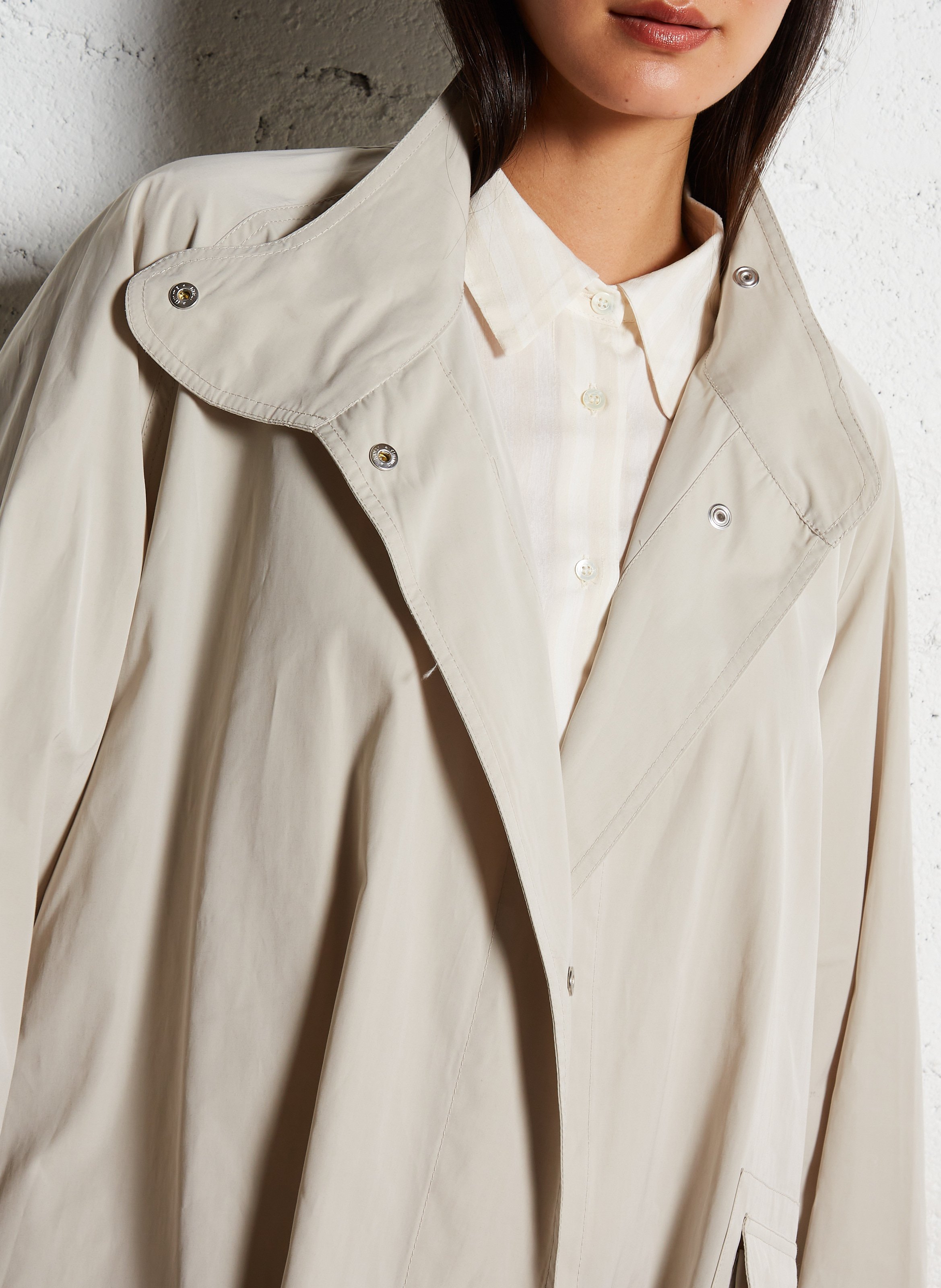 Oversized trench coat MASSCOB Beige