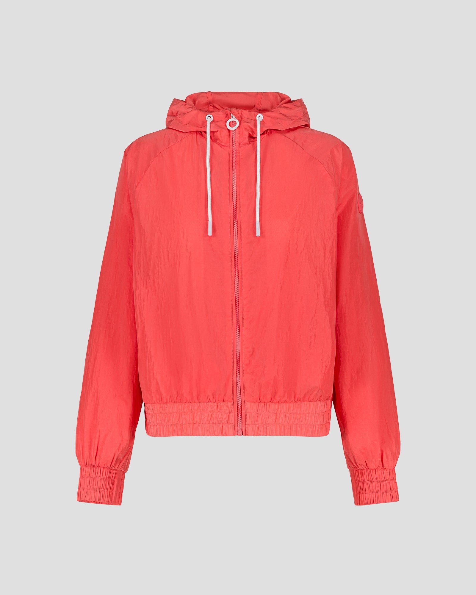 Light hooded windbreaker jacket Alize JOTT Pink