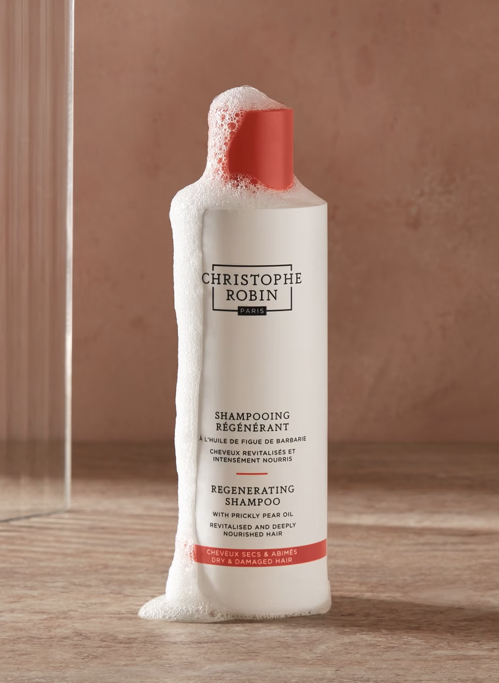 Shampooing Régénérant à l'Huile de Figue de Barbarie CHRISTOPHE ROBIN No color