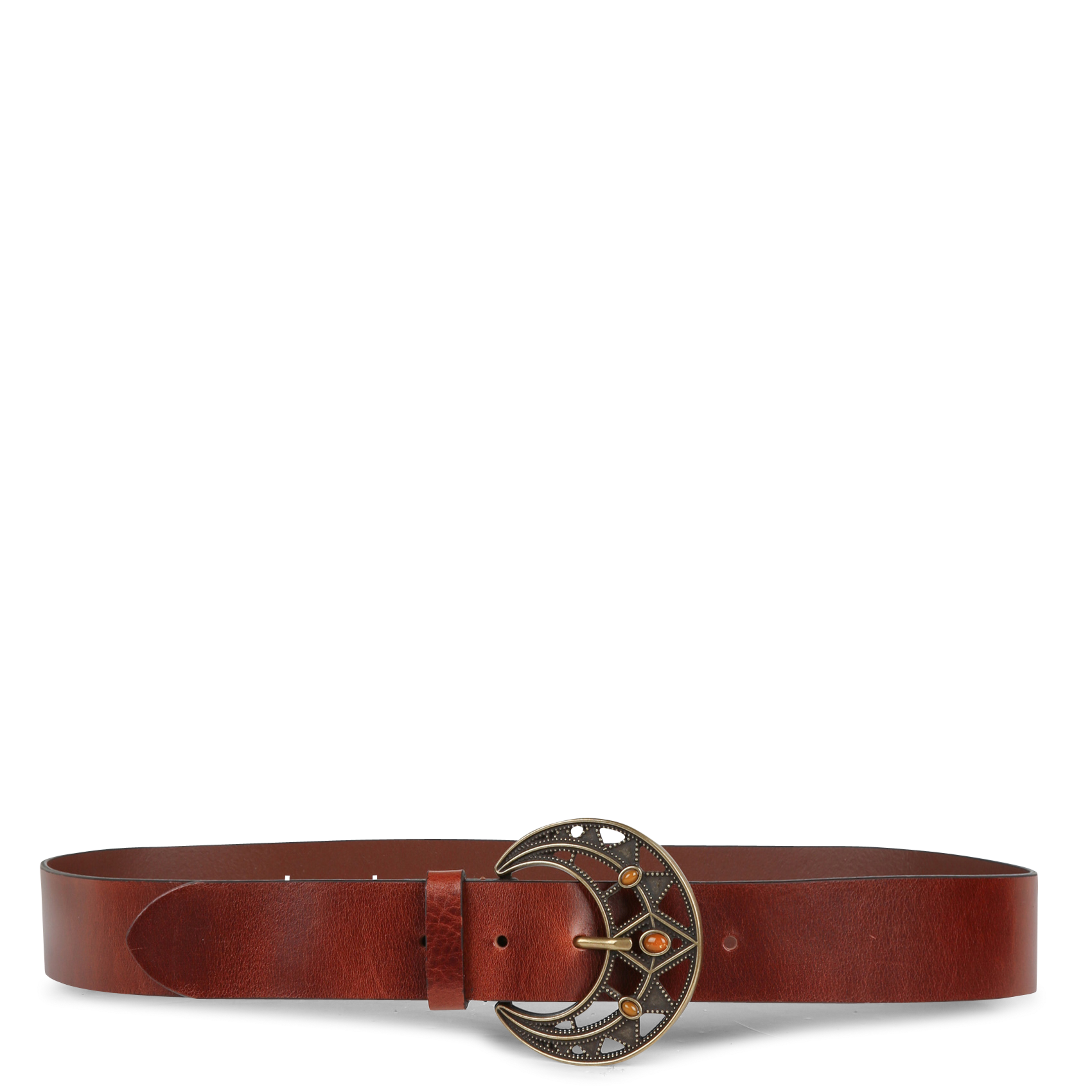Ceinture en cuir BA&SH Marron