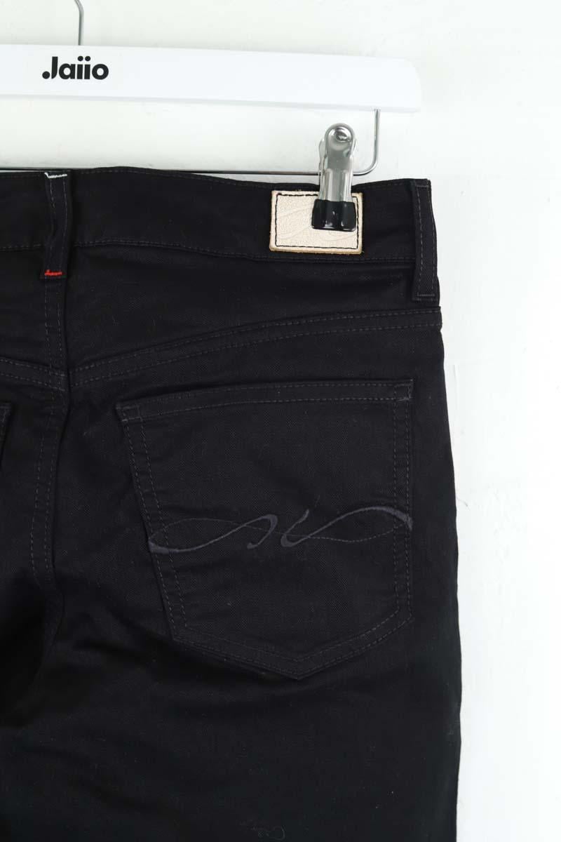 Cotton skinny jeans TOMMY HILFIGER - SECONDE MAIN Black