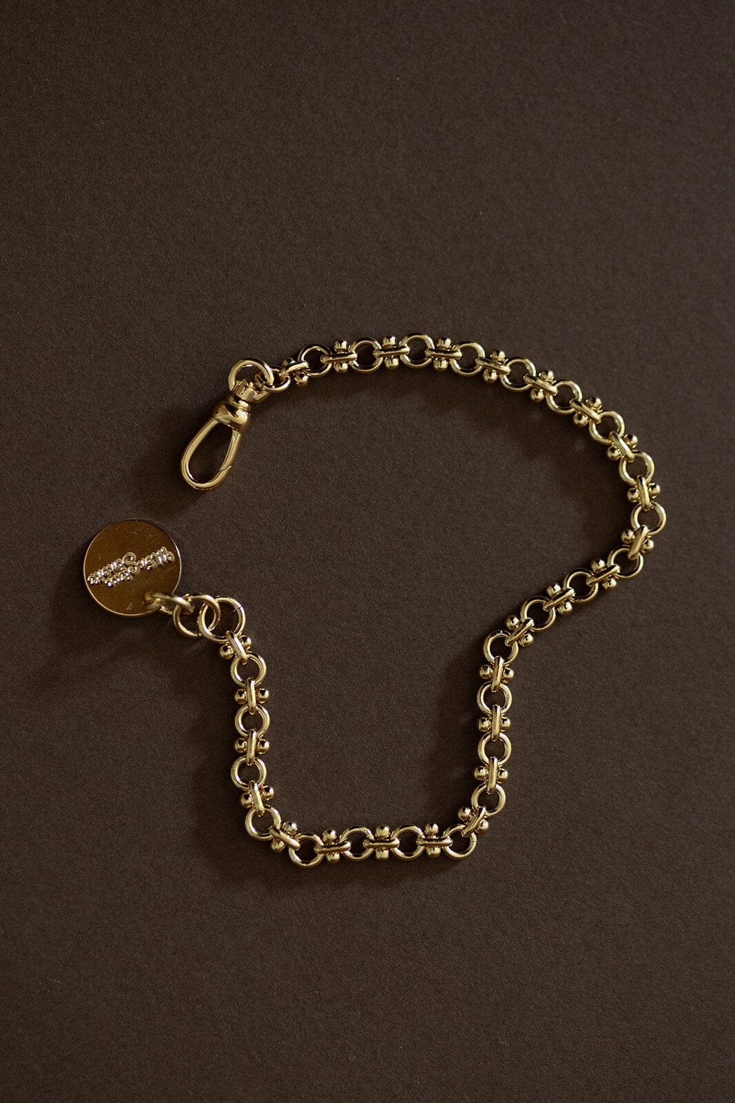 Silver-plated bracelet MONSIEUR SIMONE Golden