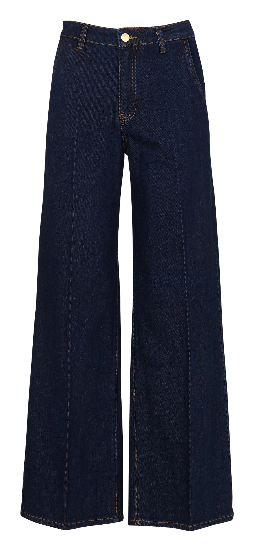 Jean large taille haute en coton mélangé LA PETITE ETOILE Bleu