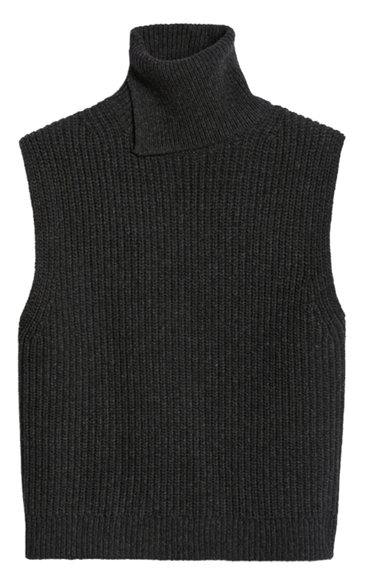 Wool turtleneck top VANESSA BRUNO Grey