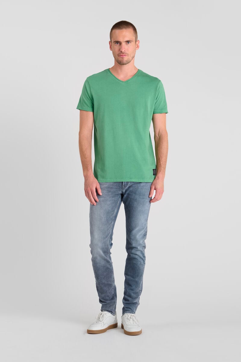 Tommy Badge T-shirt LE TEMPS DES CERISES Green