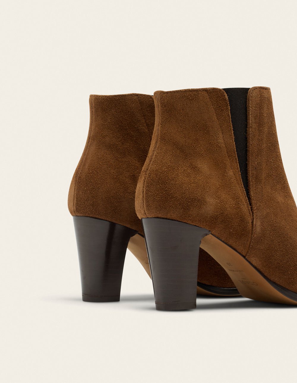 Ankle boots with heel ODAJE EX. M.MOUSTACHE Brown