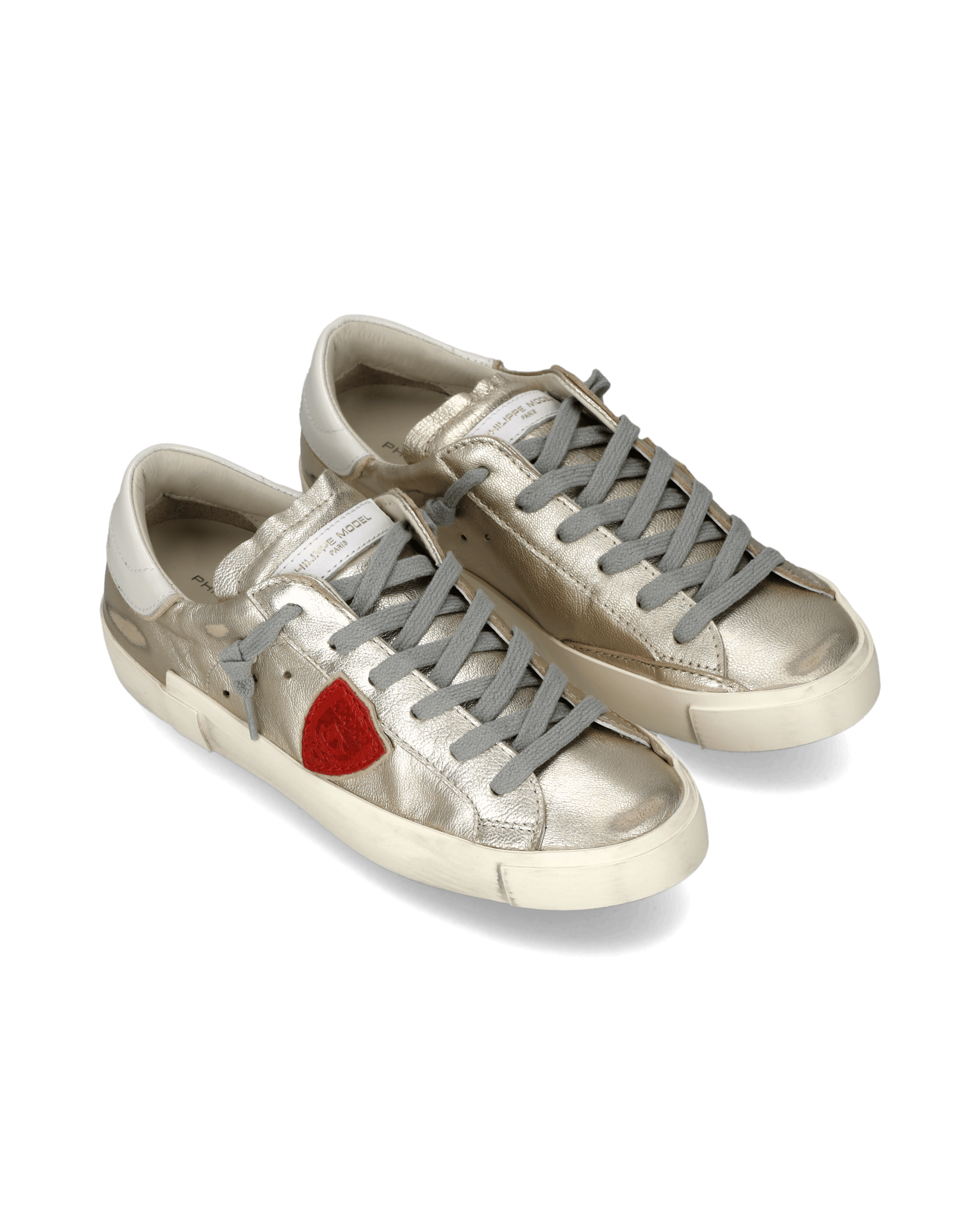 Tennis sneakers. PHILIPPE MODEL Golden