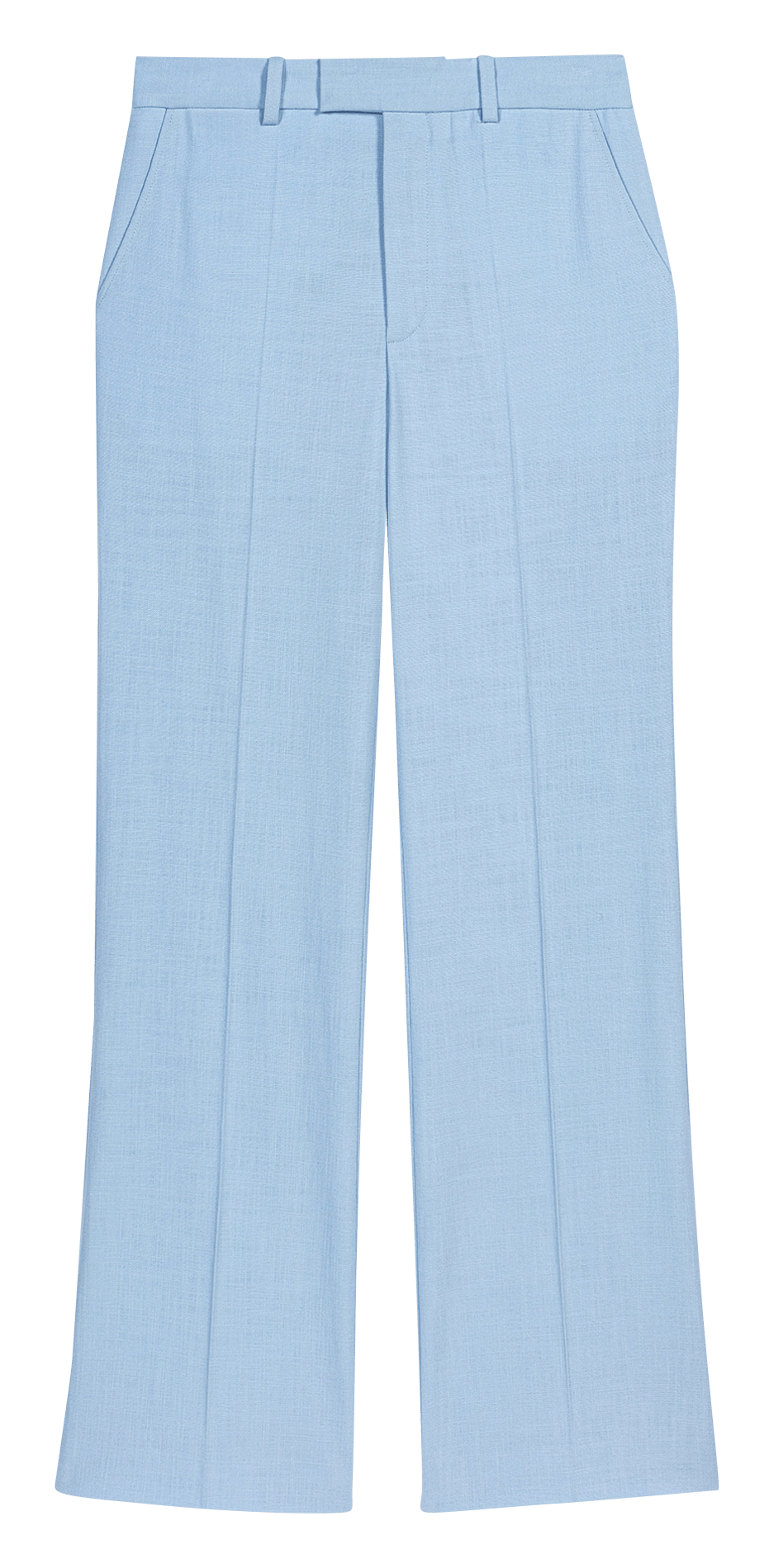 Pantalon de tailleur droit  MAJE Bleu