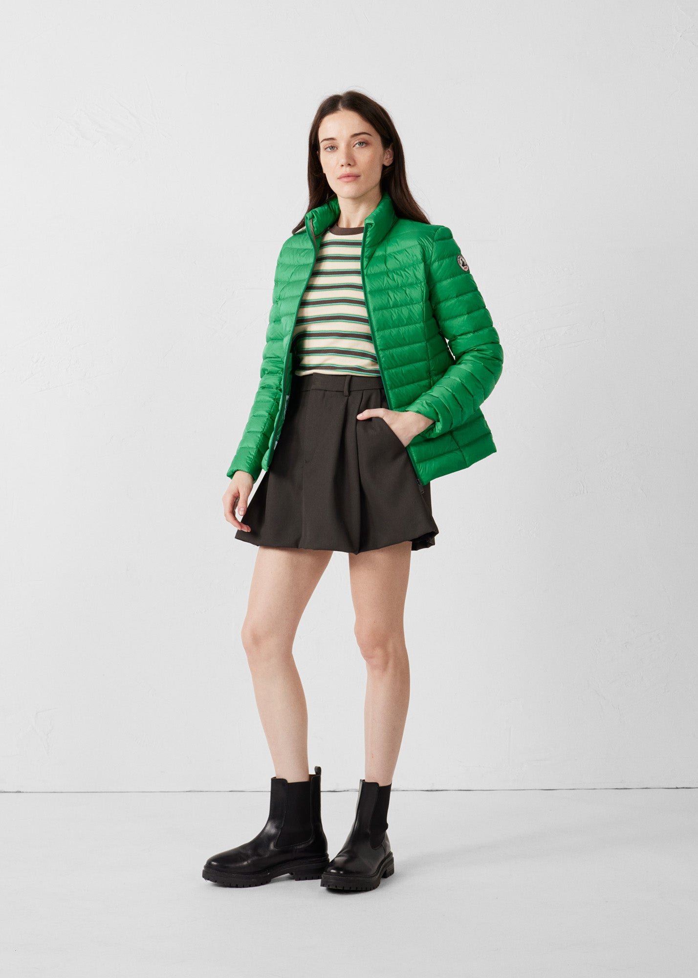 Lightweight down jacket JOTT Green