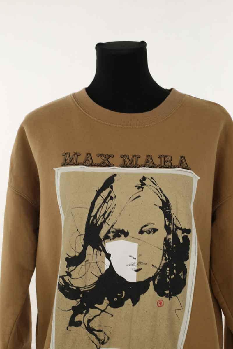 Sweatshirt MAX MARA - Seconde Main Brown