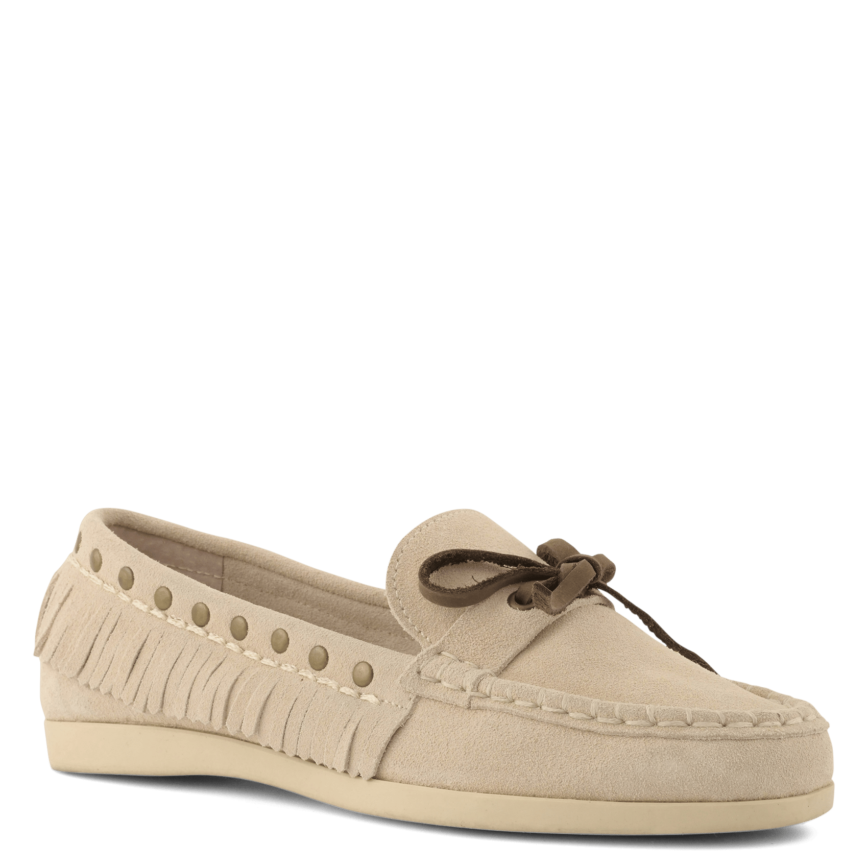 Suede deck shoes COLORS OF CALIFORNIA White