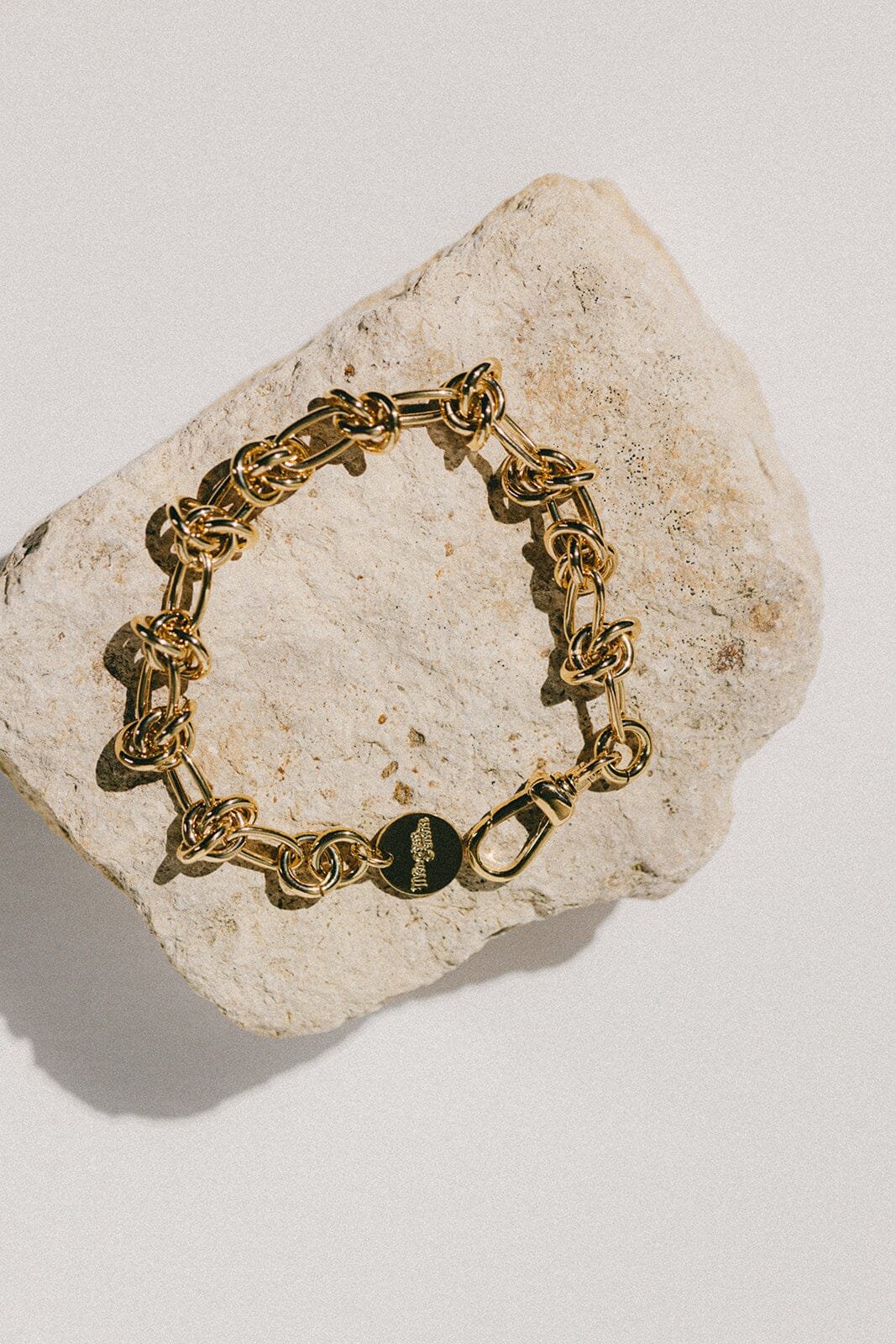 Maxi gold-plated bracelet Golden