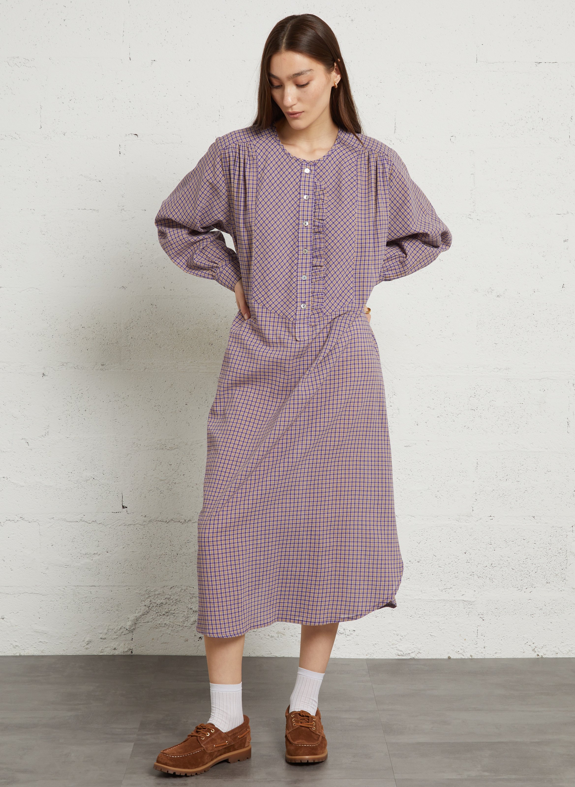 Bootschoenen van leer VAGABOND Bruin