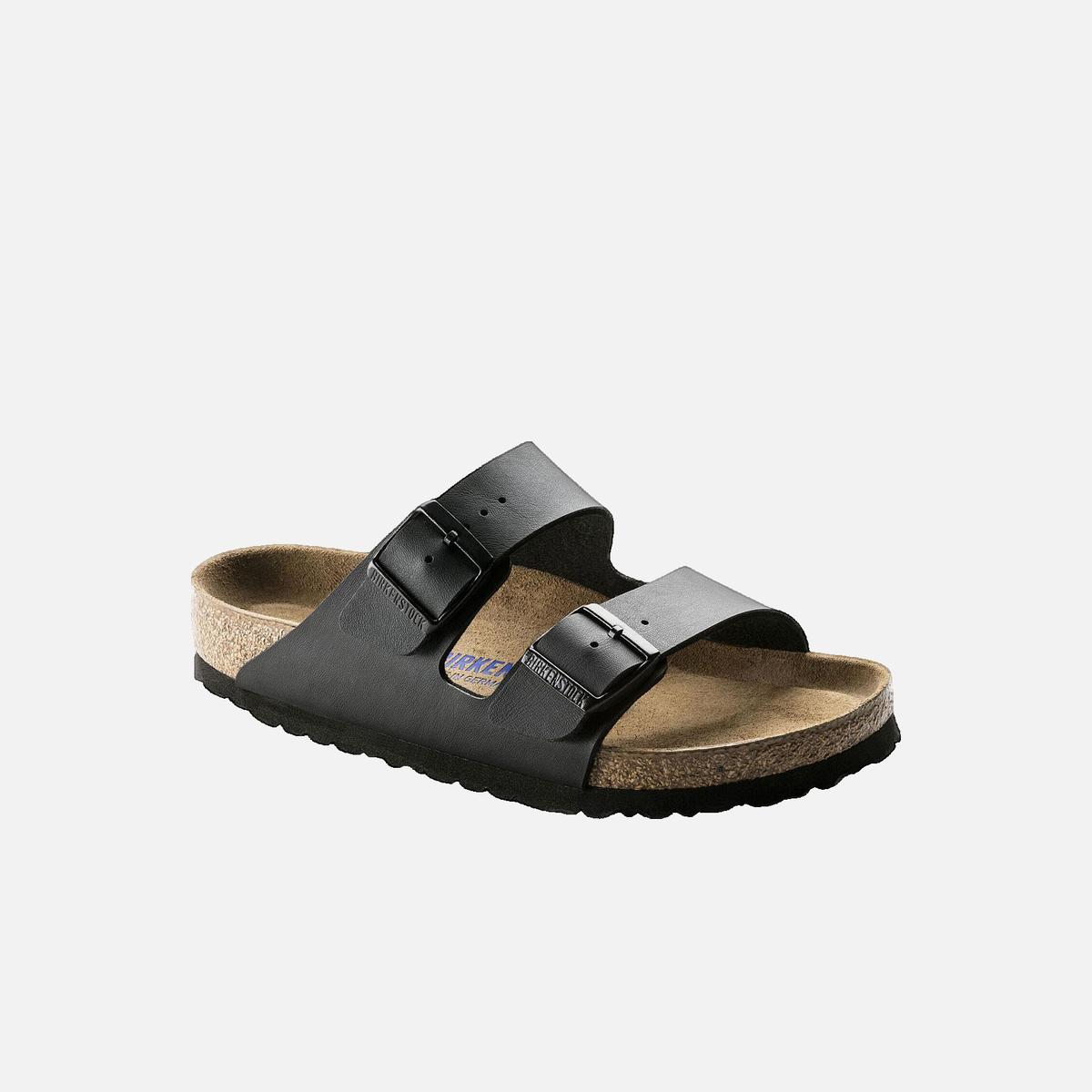 Arizona flat sandals BIRKENSTOCK Black