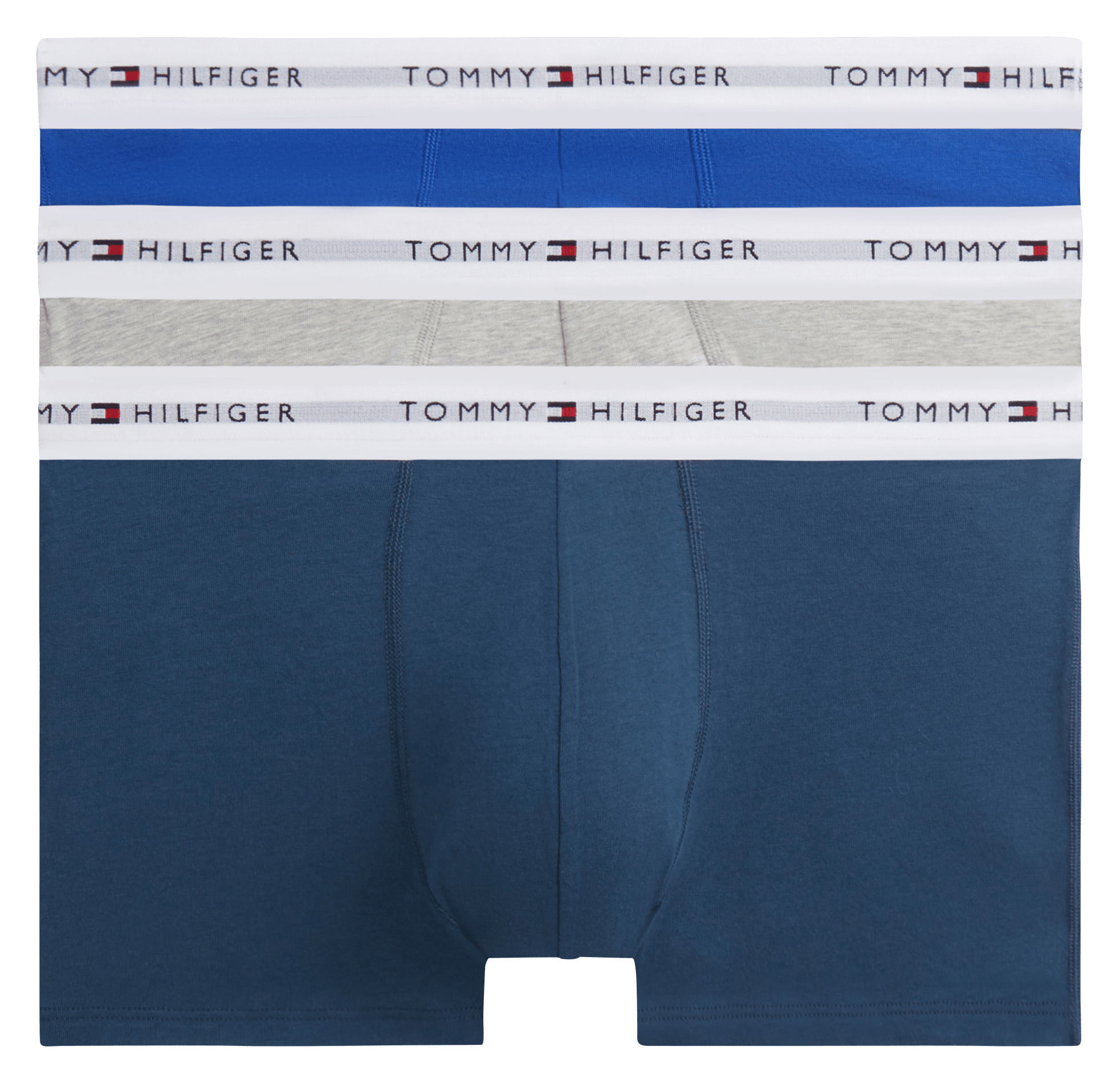 Lot de 3 boxers en coton mélangé TOMMY HILFIGER Rouge