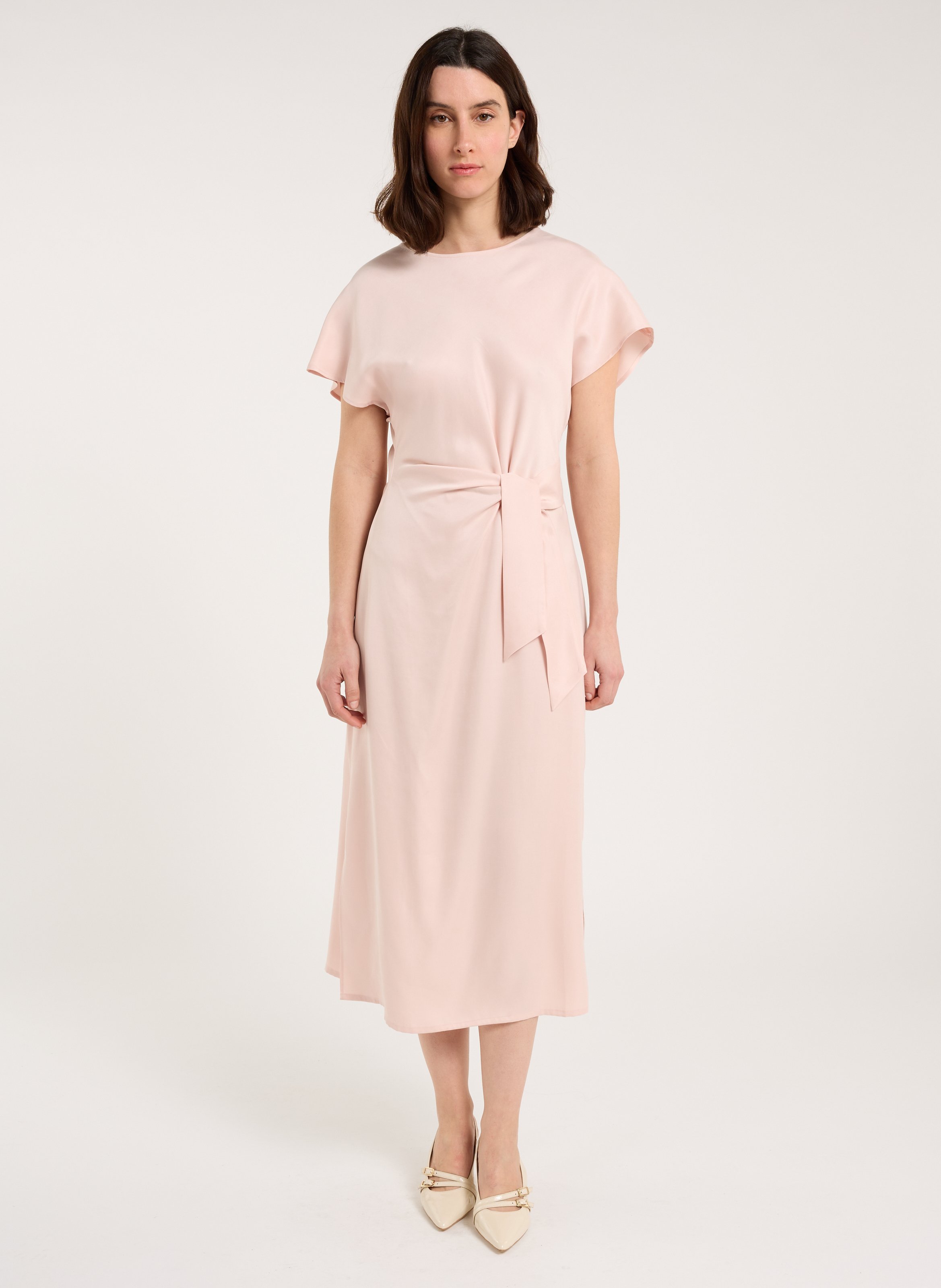 Midikleid SAISON 1865 Rosa