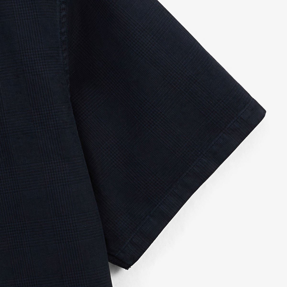 Chemise manches courtes caracas en coton et lin SERGE BLANCO Bleu