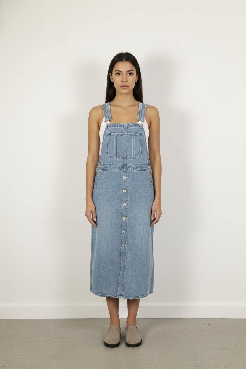 Robe longue LEVI'S - Seconde main Bleu