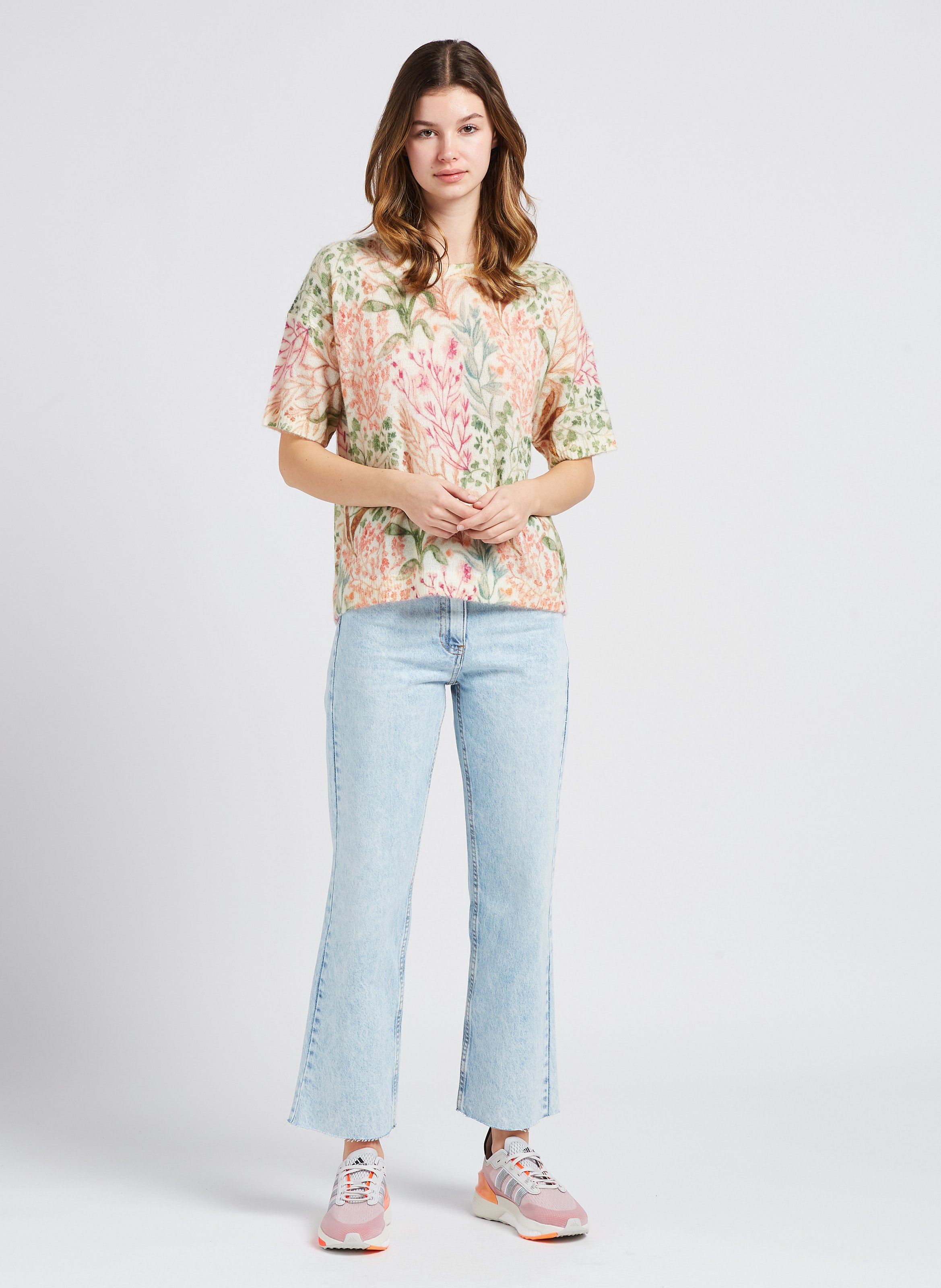 Baskets basses en toile  - Look 6