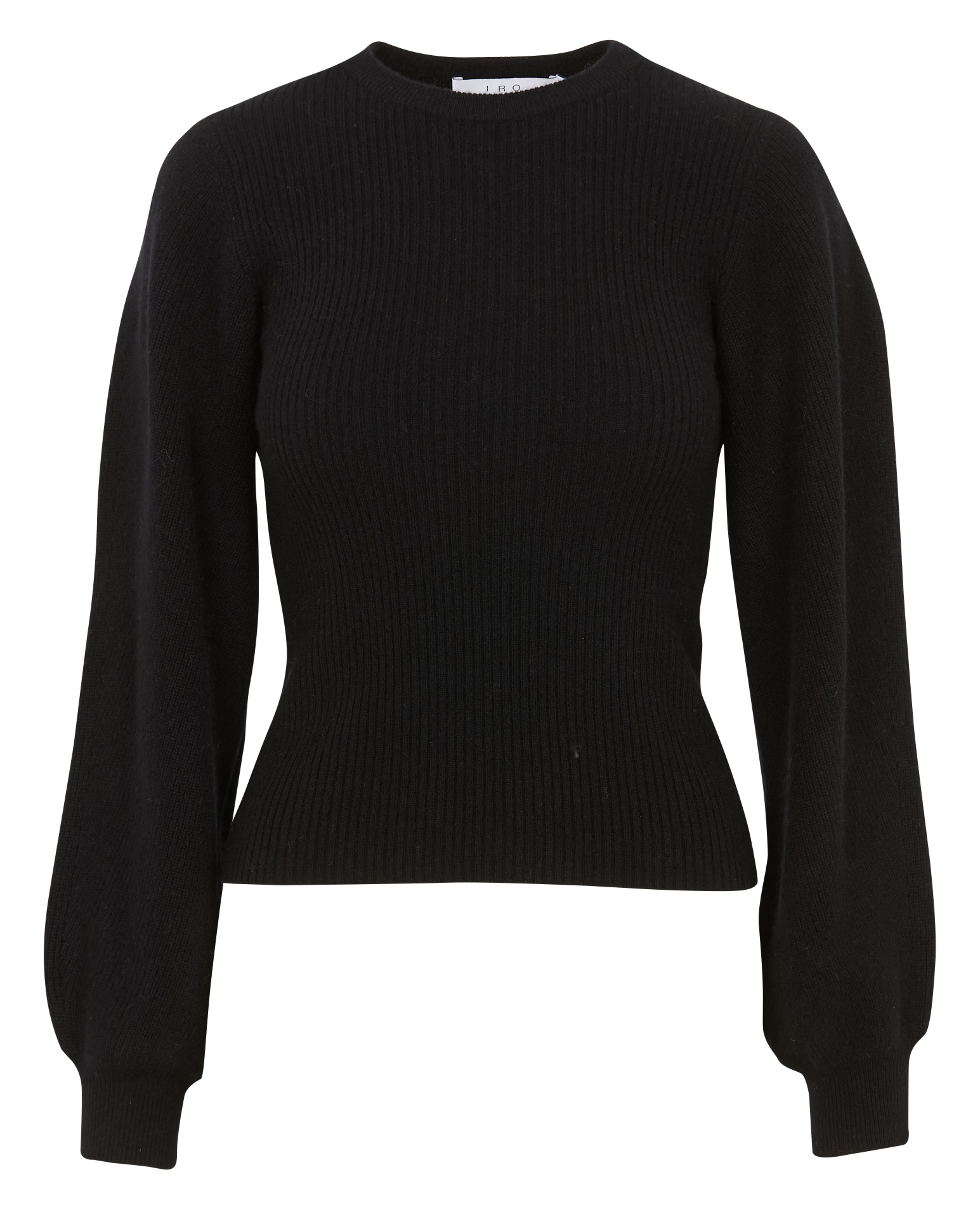 Pull ajusté col rond en cachemire IRO Noir