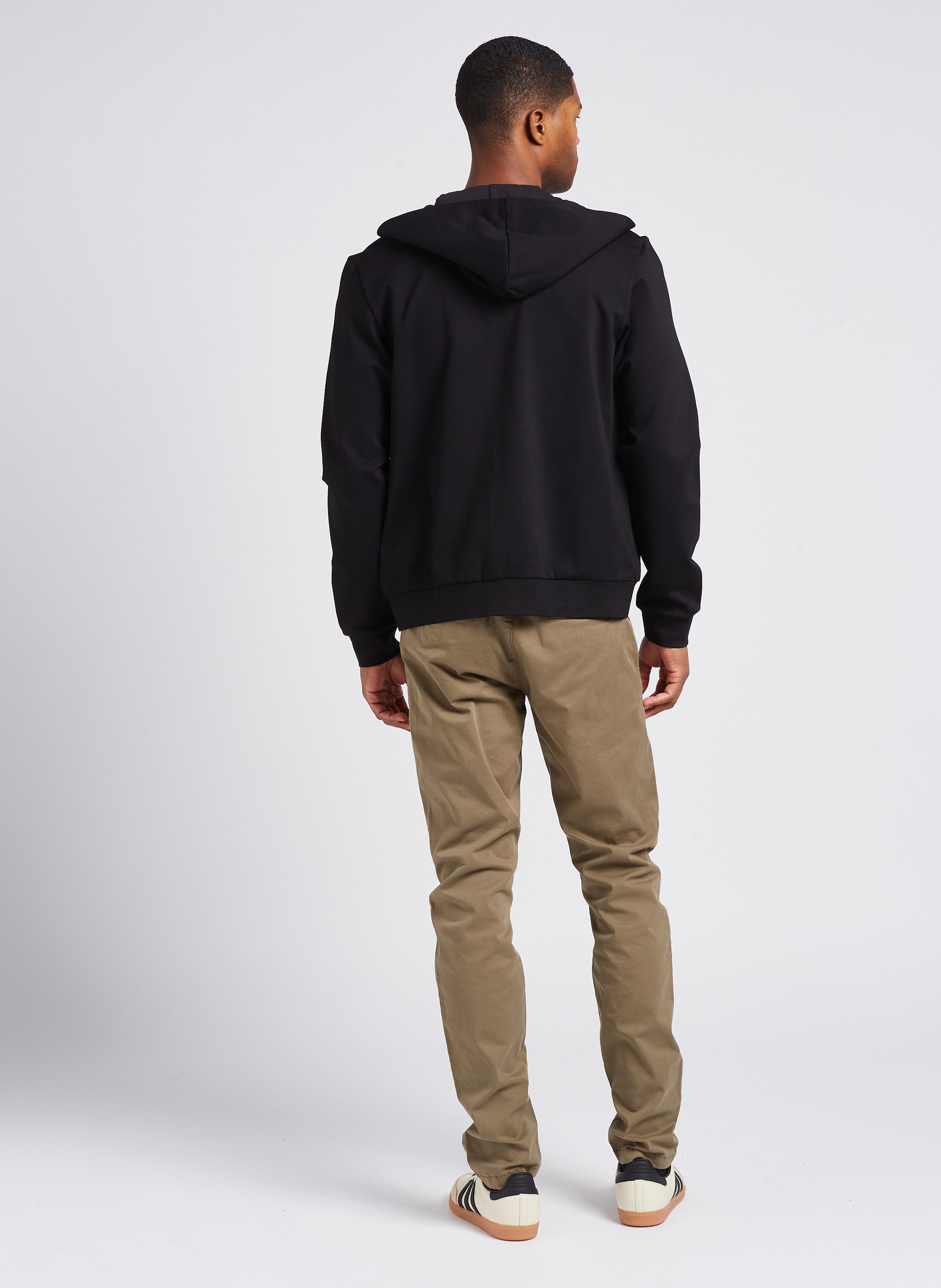 Slim-fit chino | katoenblend IKKS Kaki