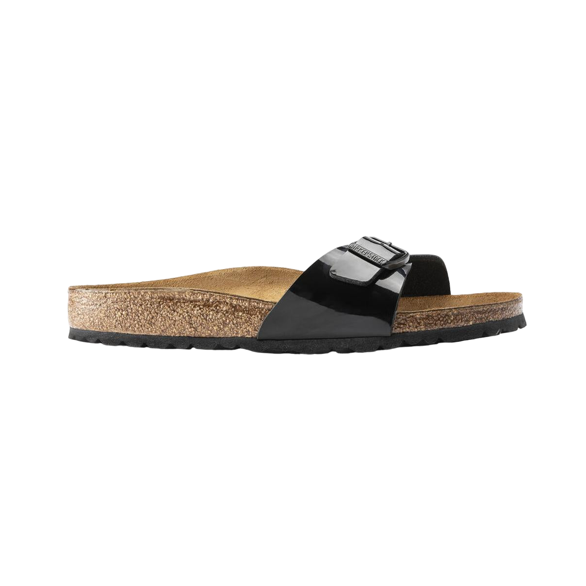 Faux leather sandals BIRKENSTOCK Black