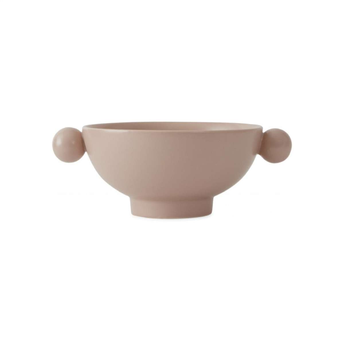 Stoneware bowl OYOY LIVING DESIGN Beige