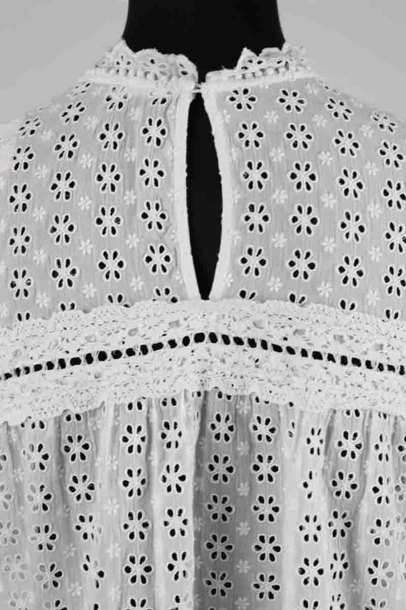 Cotton blouse SEZANE - Seconde main White