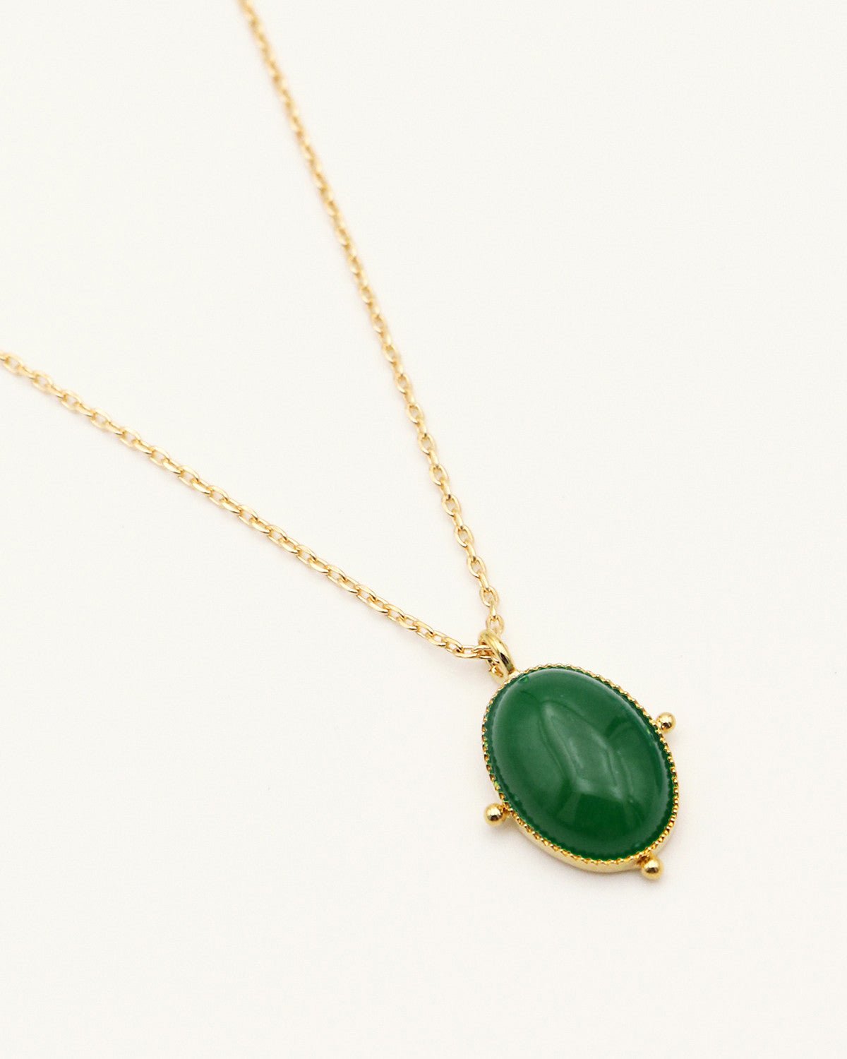 Necklace NEW CALYPSO Vert foncé