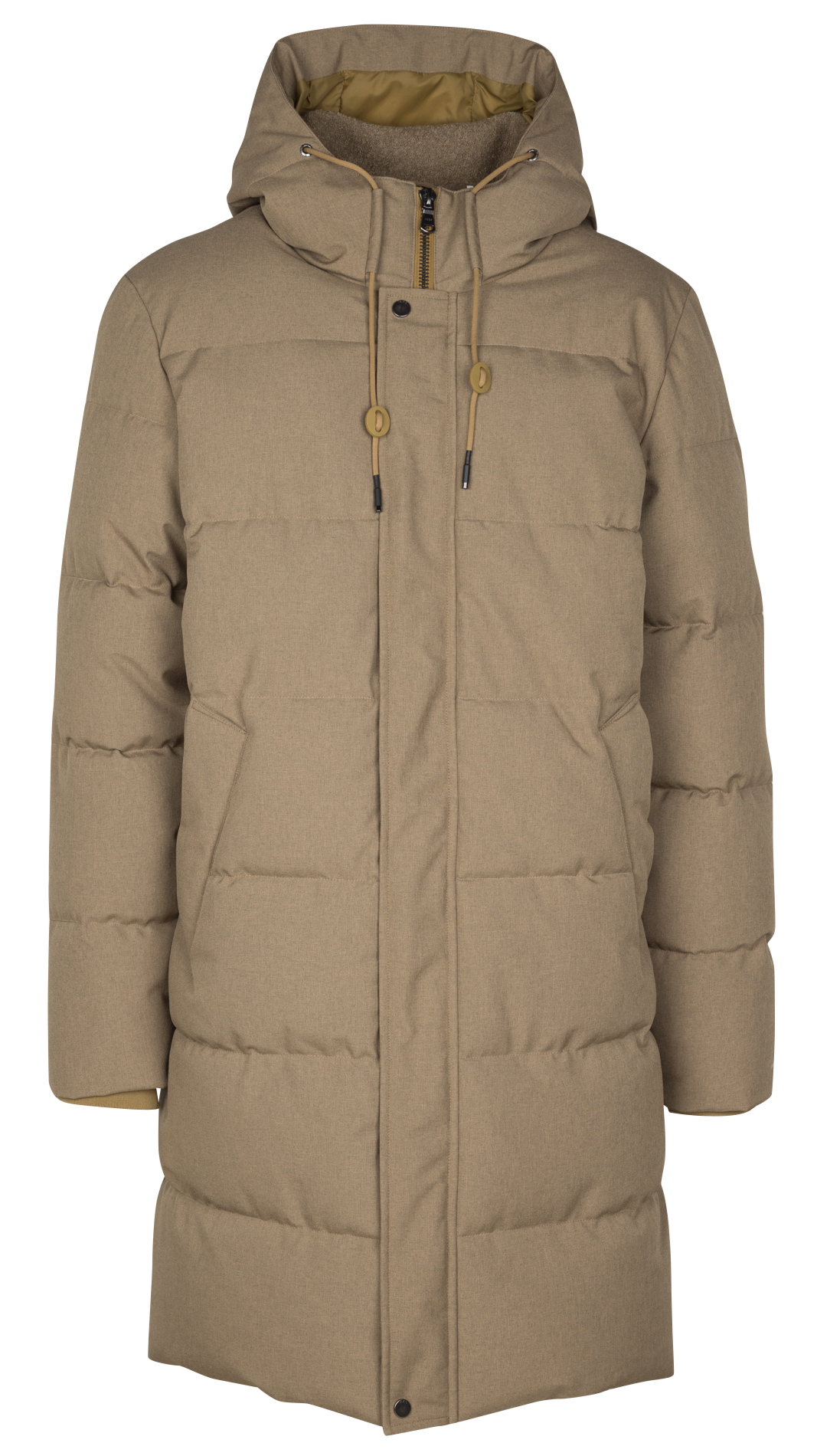 Daunenjacke mit Stehkragen IKKS Beige
